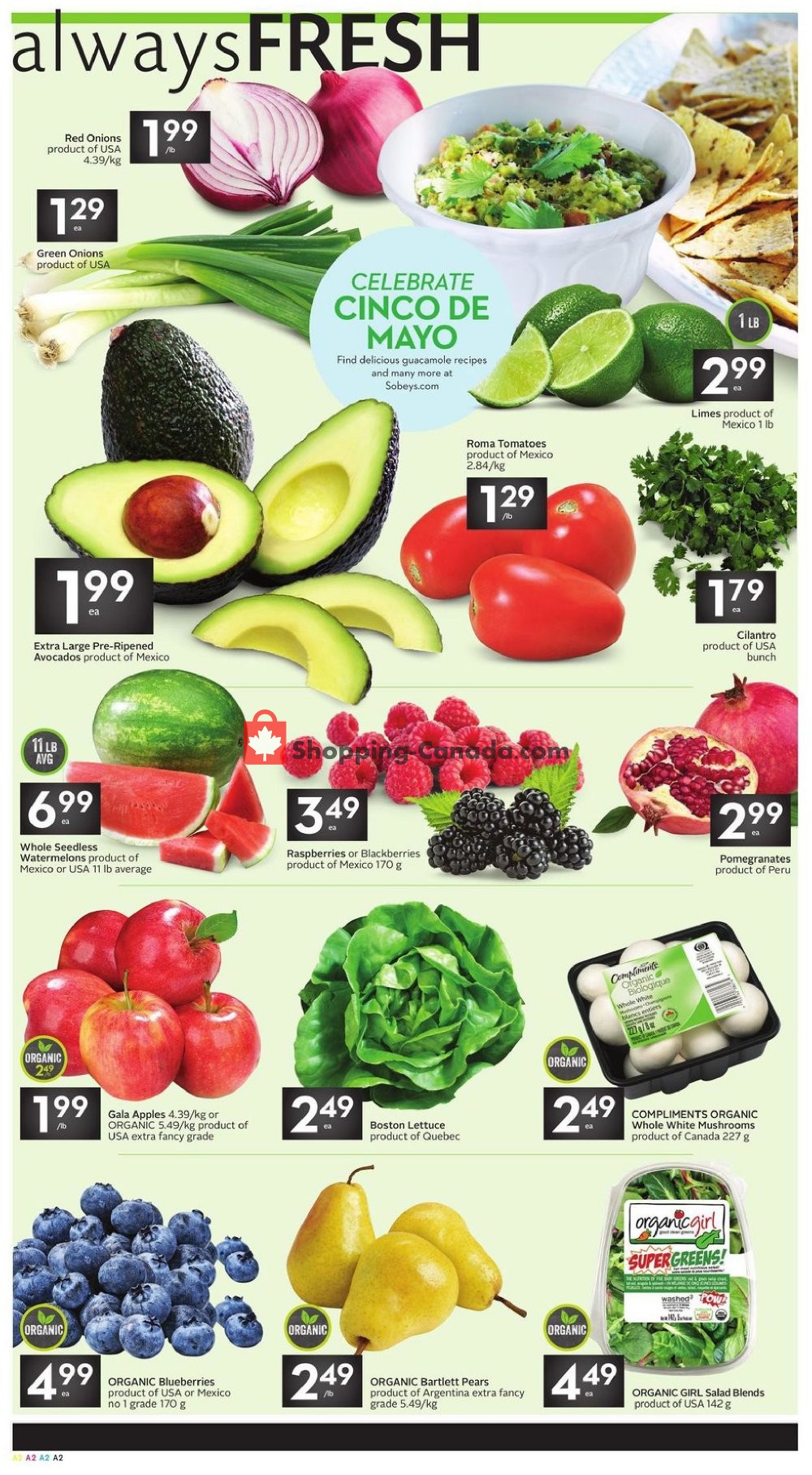 Sobeys flyer from Thursday May 2, 2019 to Wednesday May 8, 2019 - page 2
