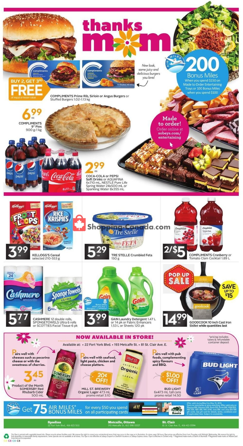 Sobeys flyer from Thursday May 9, 2019 to Wednesday May 15, 2019 - page 10