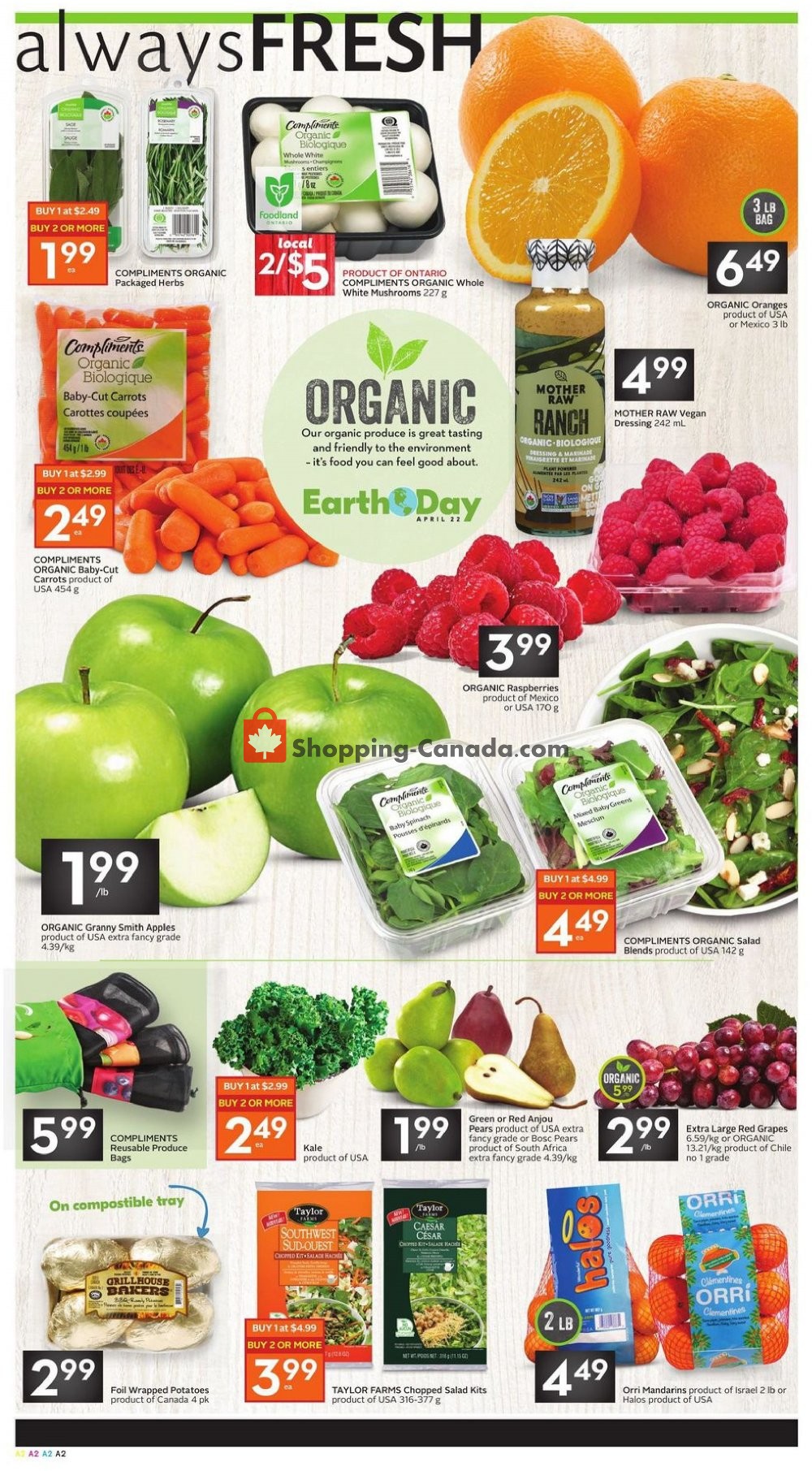 Sobeys flyer from Thursday April 16, 2020 to Wednesday April 22, 2020 - page 2