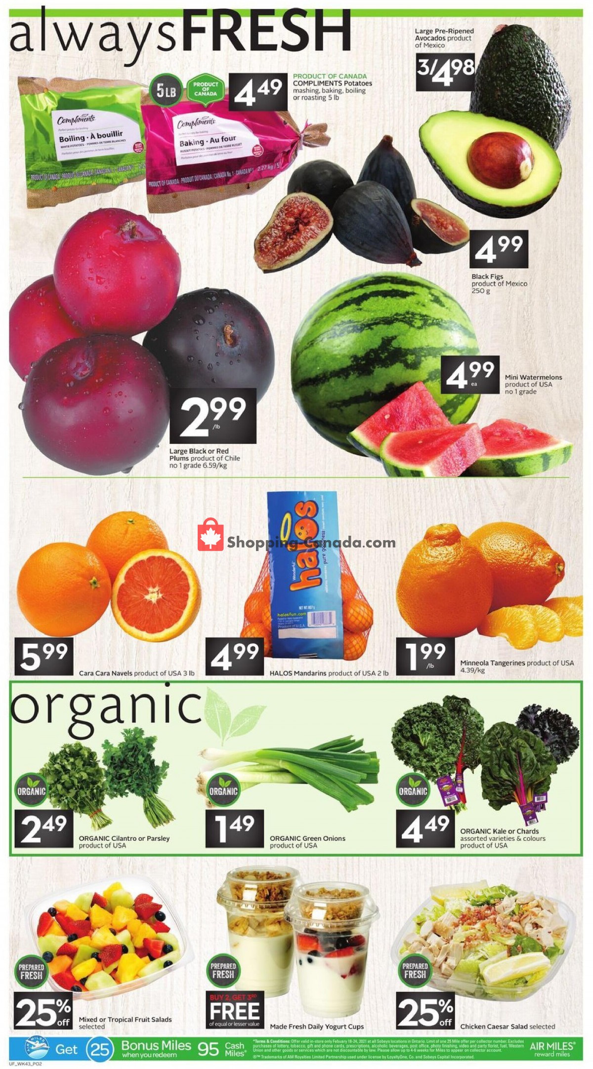 Sobeys flyer from Thursday February 18, 2021 to Wednesday February 24, 2021 - page 2