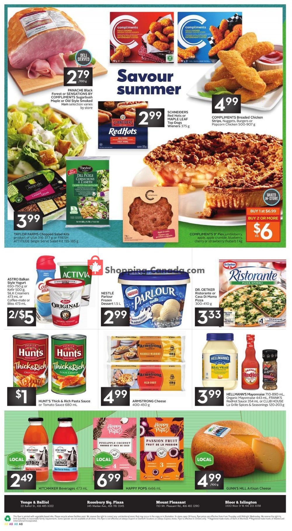 Sobeys flyer from Thursday July 2, 2020 to Wednesday July 8, 2020 - page 10