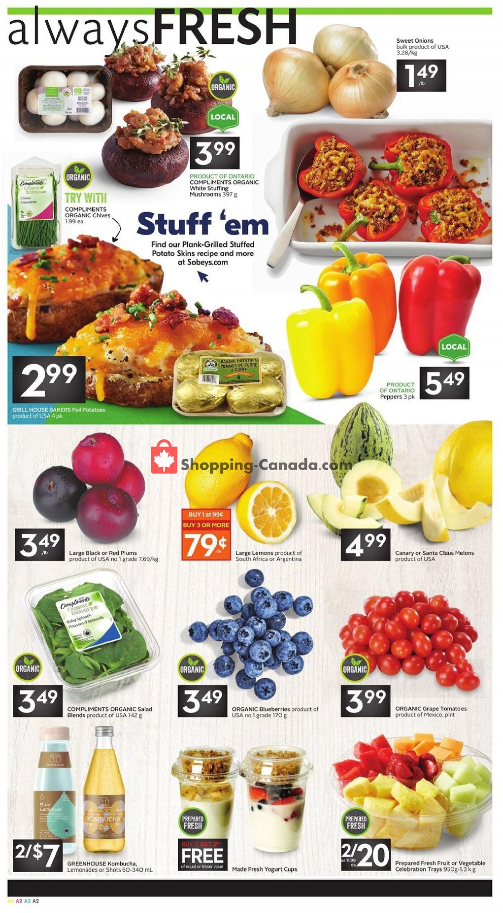 Sobeys flyer from Thursday July 2, 2020 to Wednesday July 8, 2020 - page 2