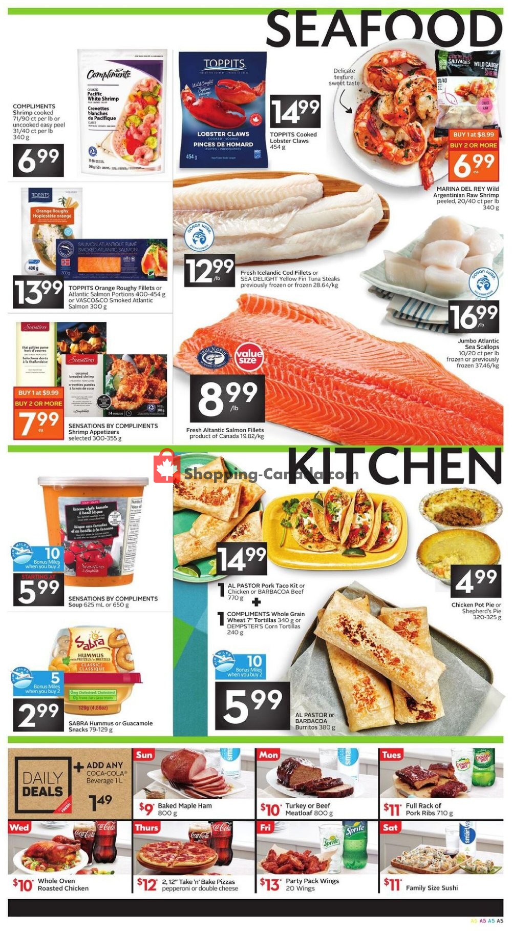 Sobeys flyer from Thursday July 9, 2020 to Wednesday July 15, 2020 - page 7