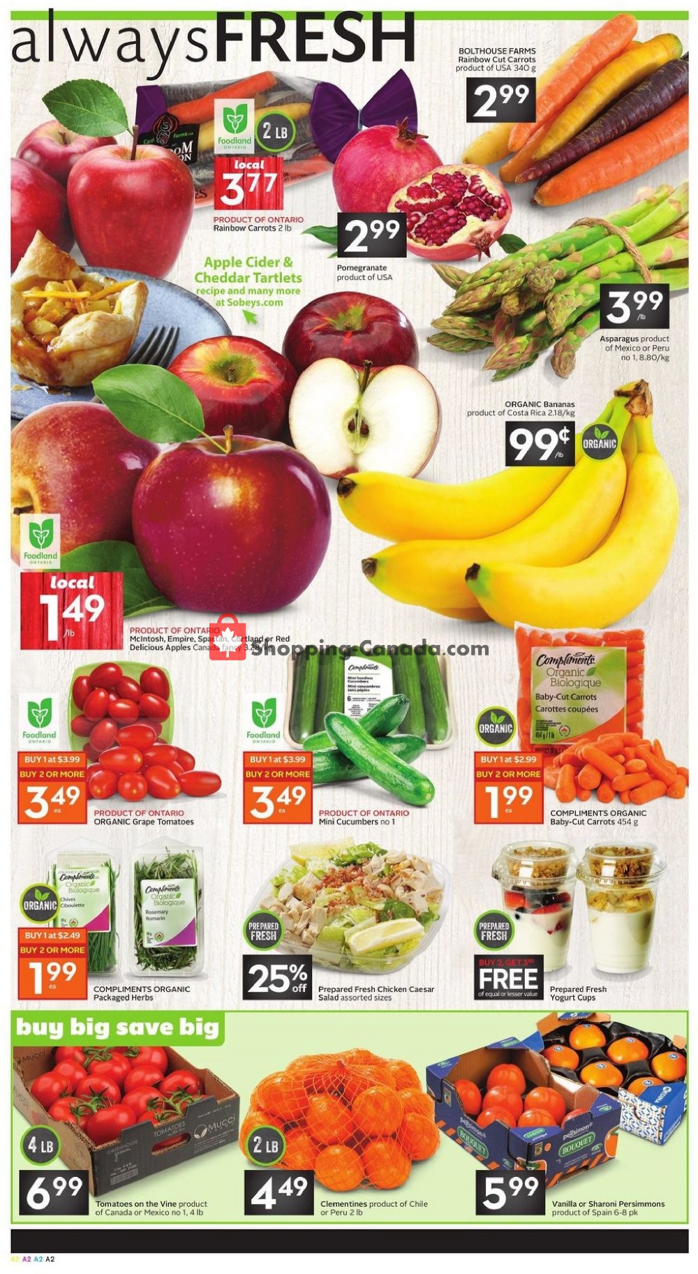 Sobeys flyer from Thursday November 7, 2019 to Wednesday November 13, 2019 - page 2