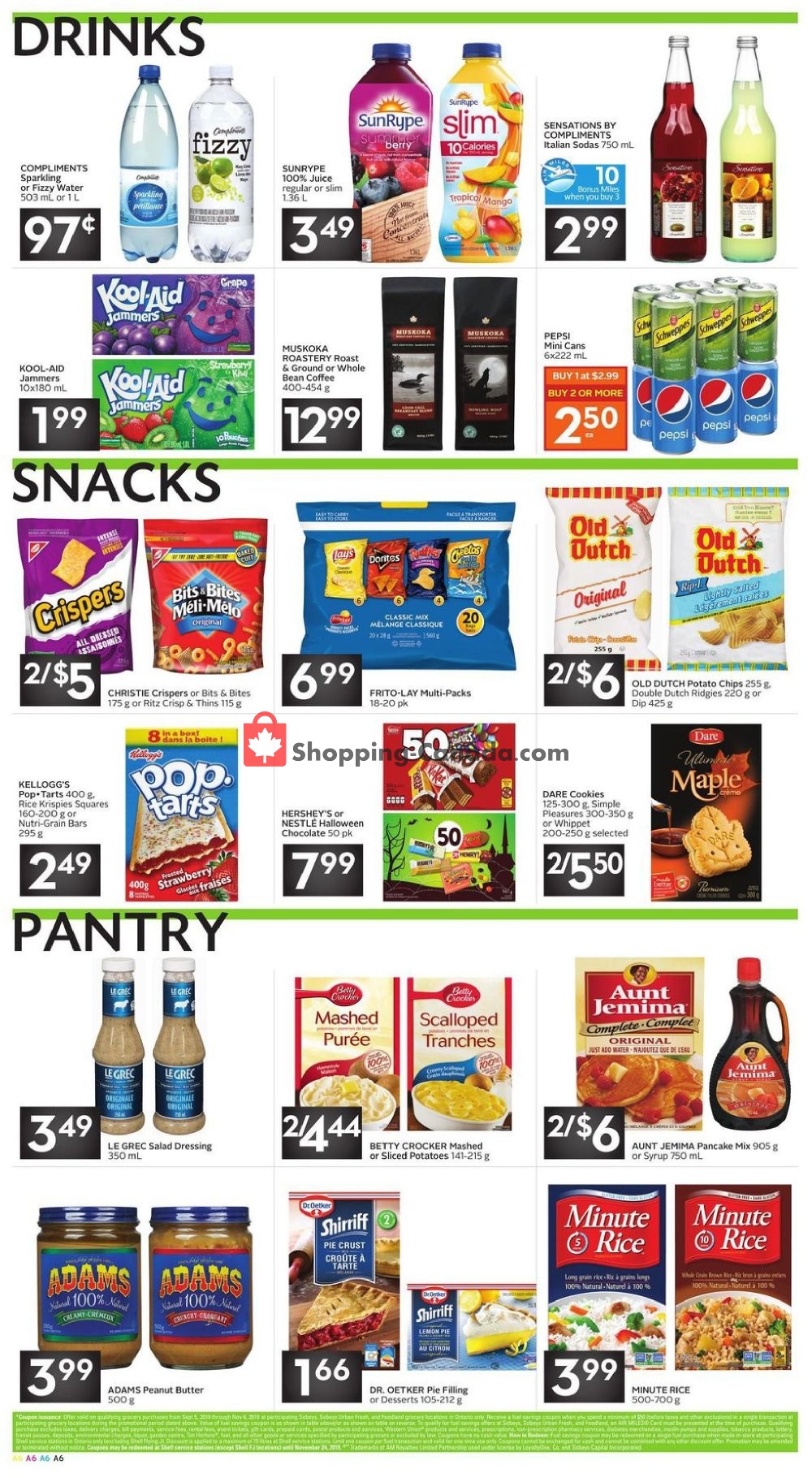 Sobeys flyer from Thursday October 3, 2019 to Wednesday October 9, 2019 - page 10