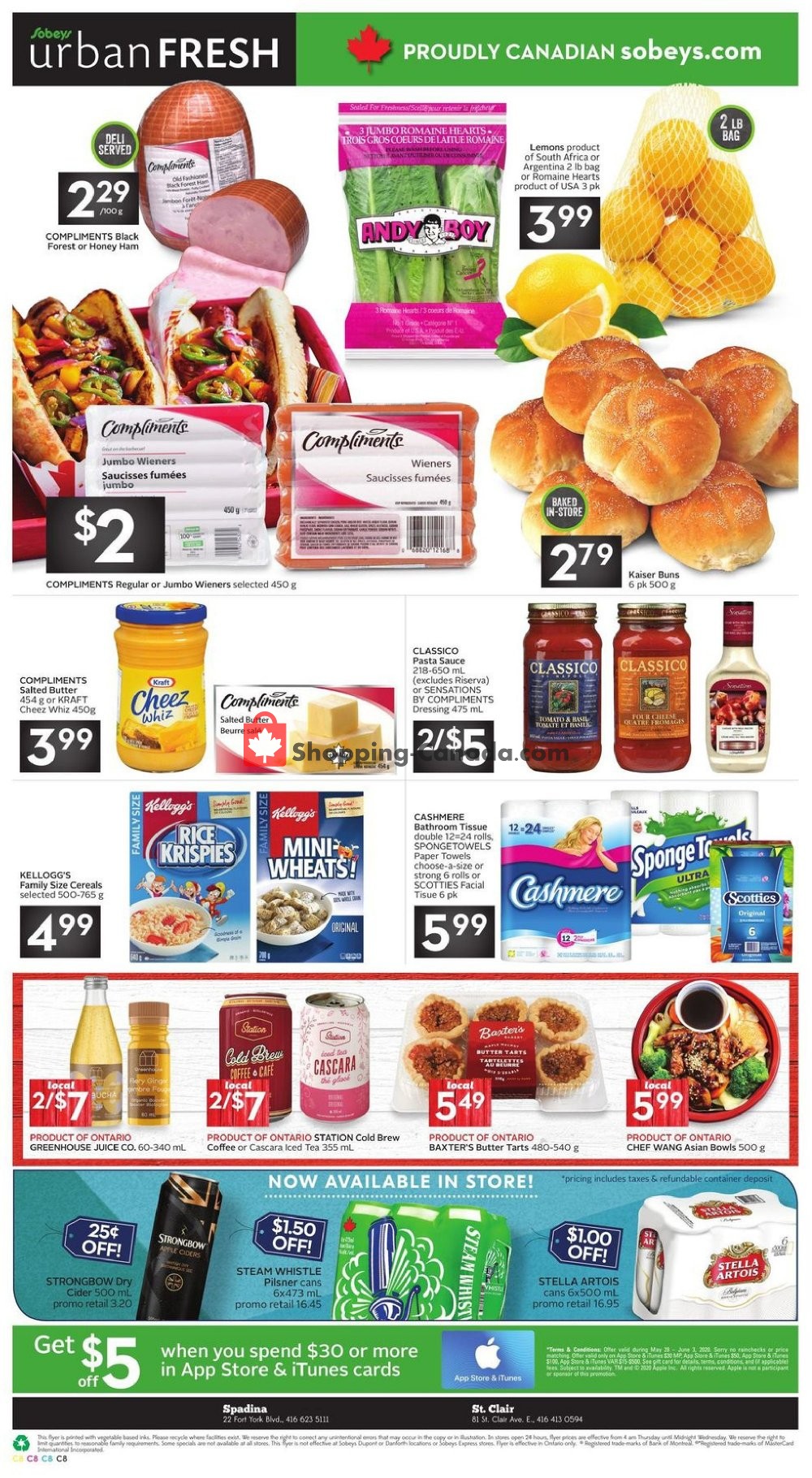 Sobeys flyer from Thursday May 28, 2020 to Wednesday June 3, 2020 - page 14