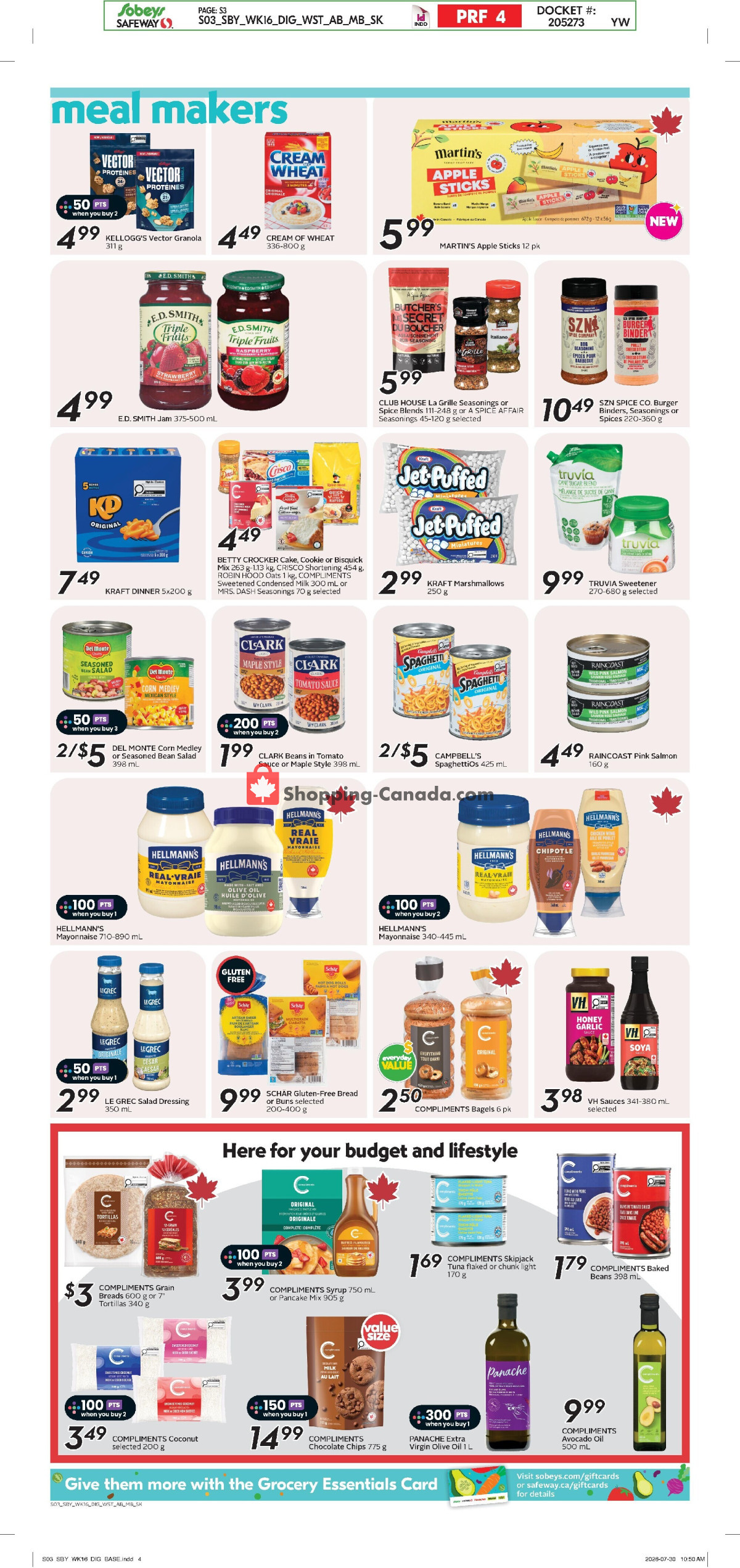 Sobeys flyer from Thursday August 13, 2026 to Wednesday August 19, 2026 - page 11