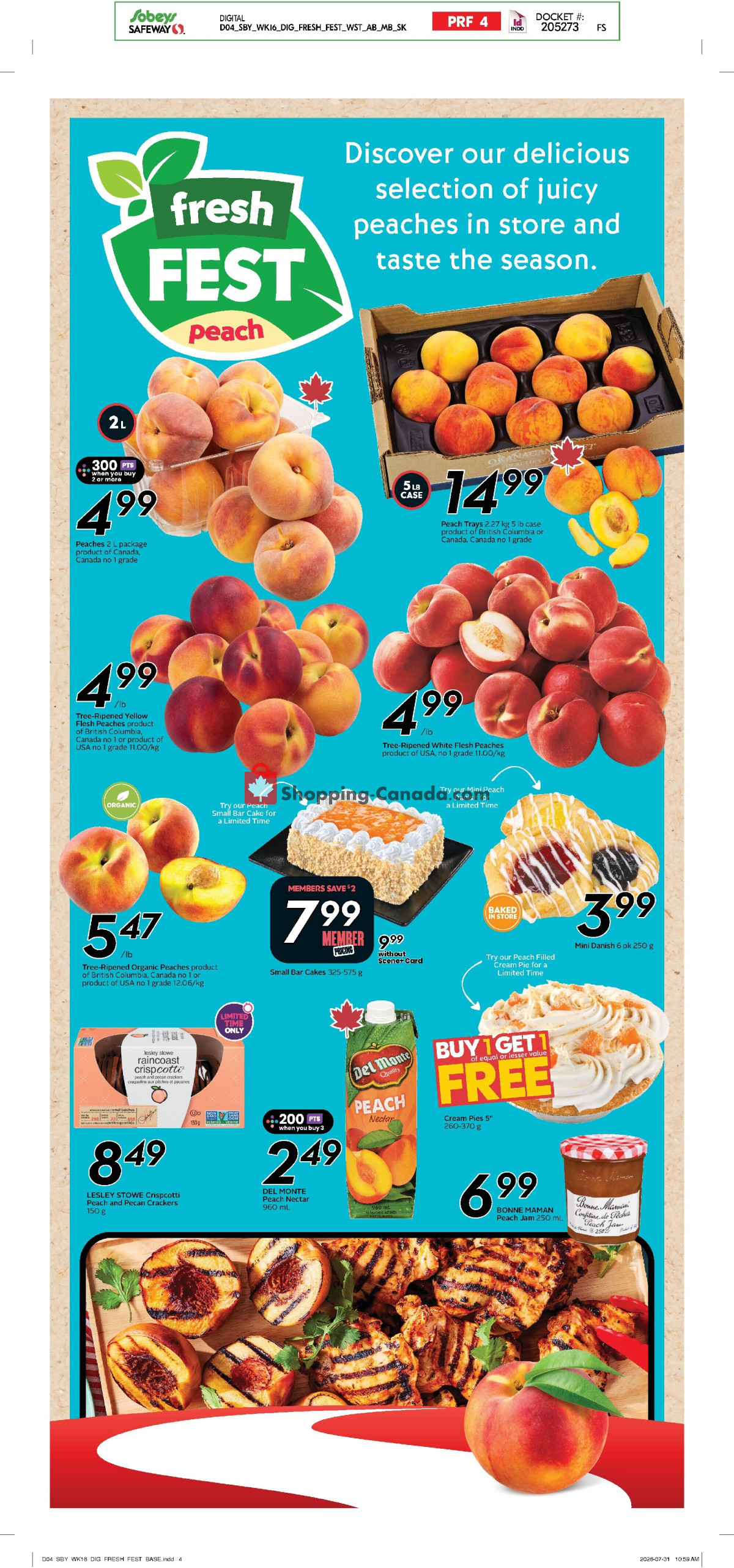 Sobeys flyer from Thursday August 13, 2026 to Wednesday August 19, 2026 - page 16