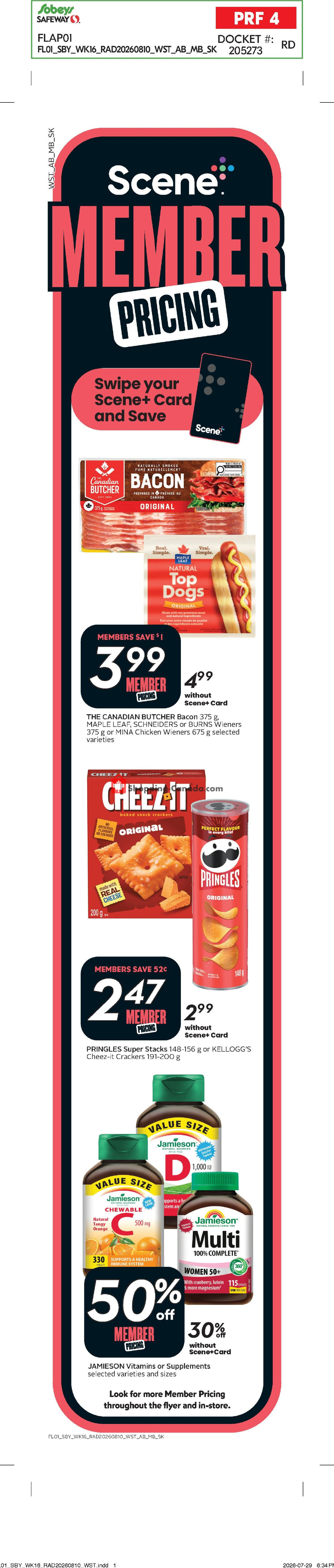 Sobeys flyer from Thursday August 13, 2026 to Wednesday August 19, 2026 - page 2