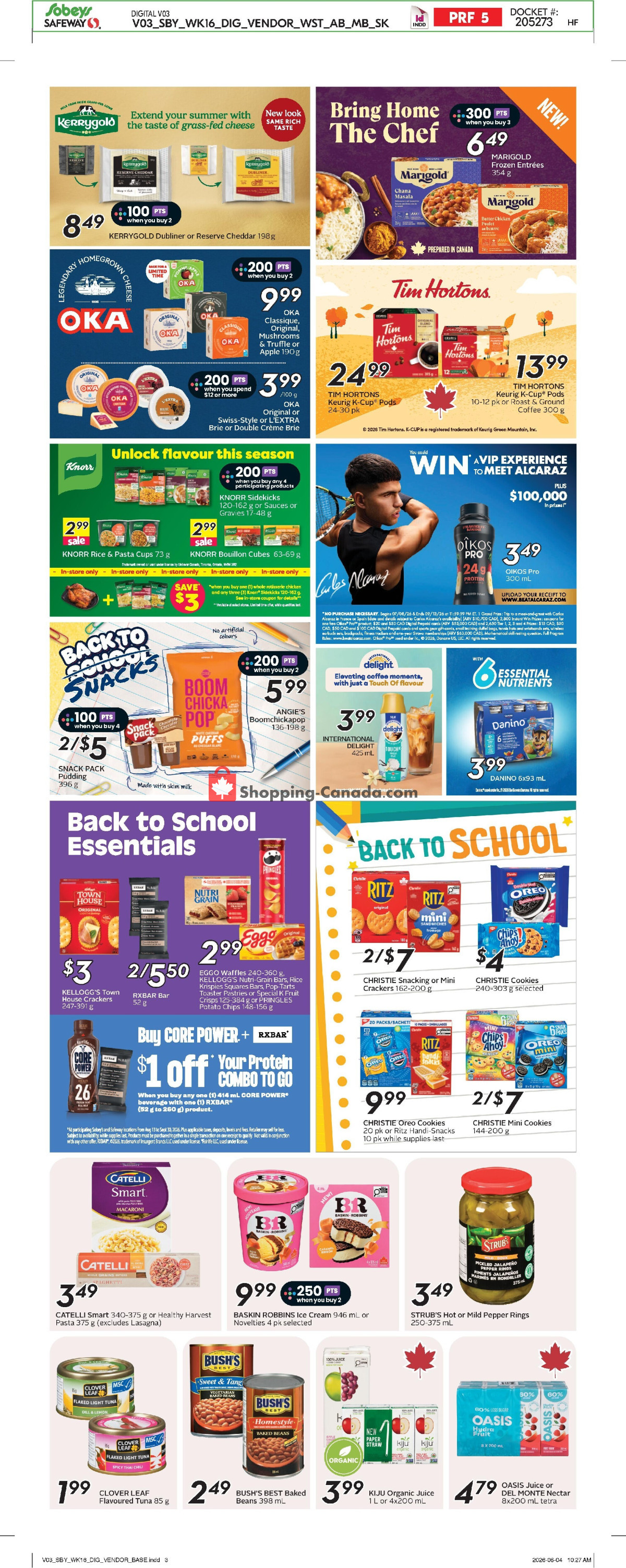 Sobeys flyer from Thursday August 13, 2026 to Wednesday August 19, 2026 - page 20