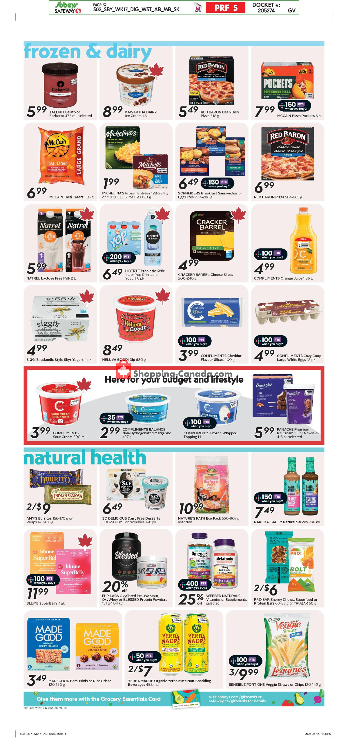 Sobeys flyer from Thursday August 20, 2026 to Wednesday August 26, 2026 - page 10
