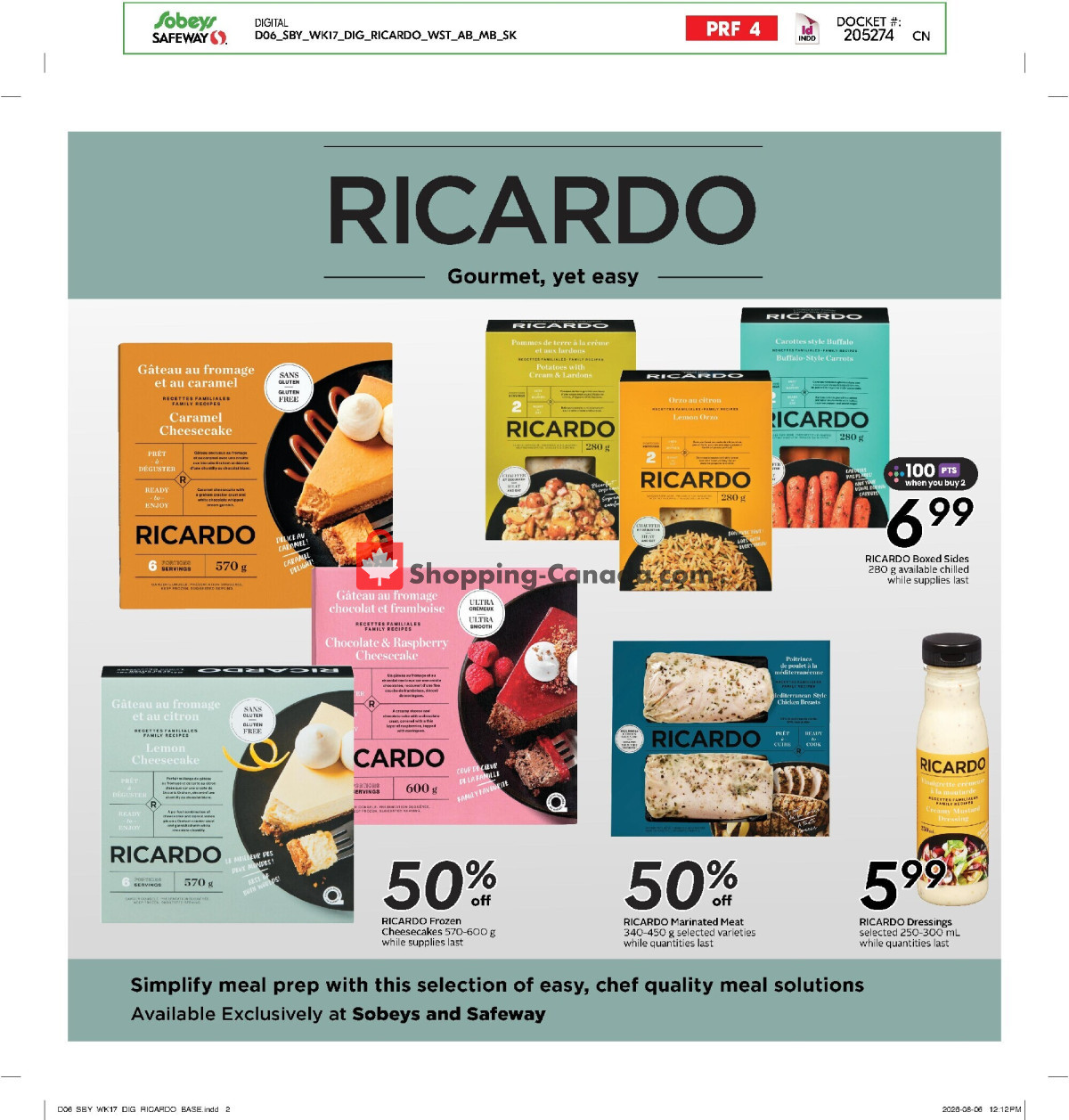 Sobeys flyer from Thursday August 20, 2026 to Wednesday August 26, 2026 - page 17
