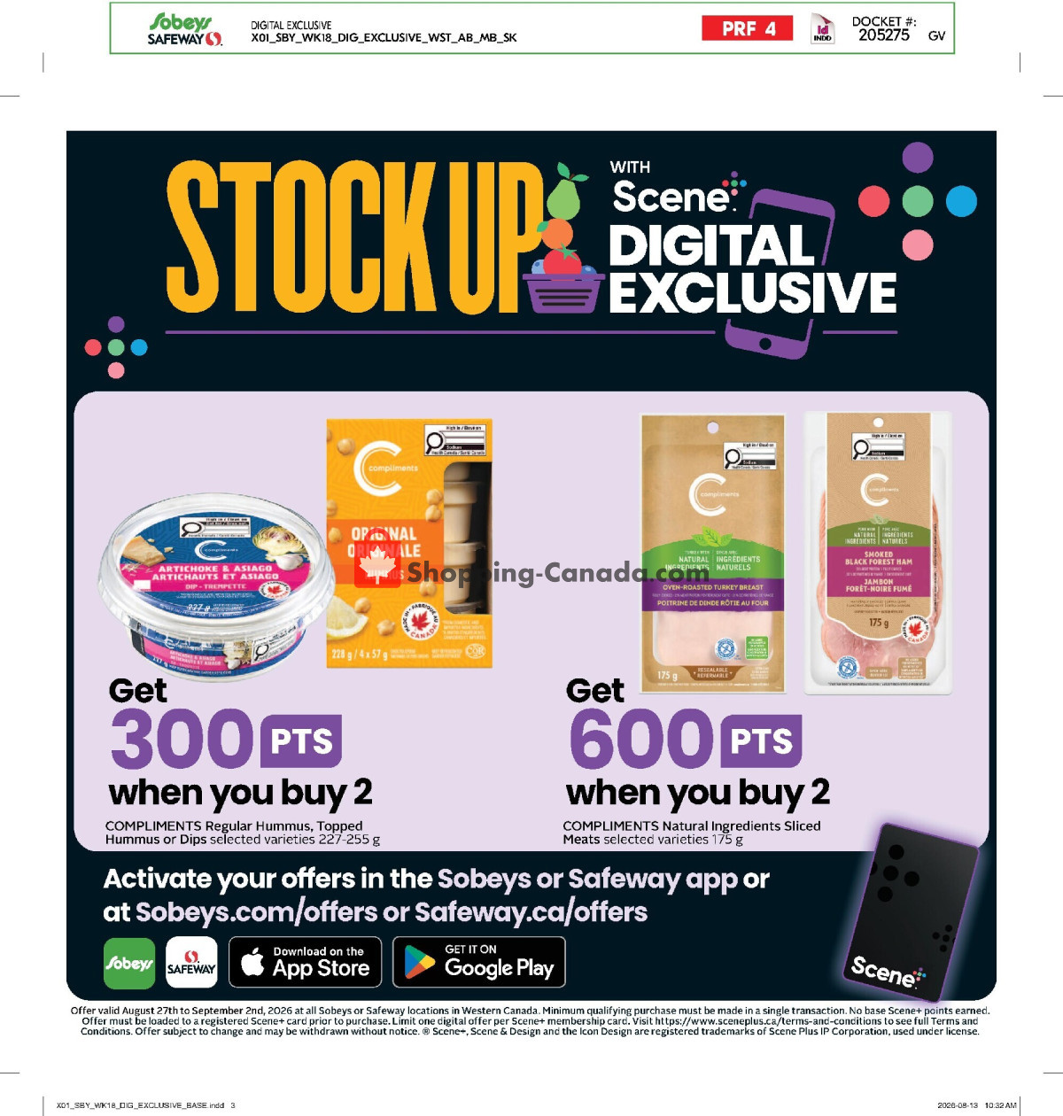 Sobeys flyer from Thursday August 27, 2026 to Wednesday September 2, 2026 - page 13