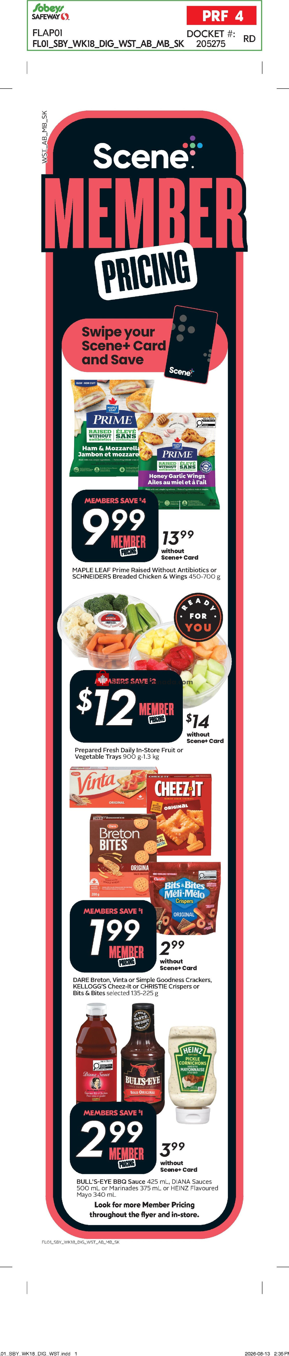 Sobeys flyer from Thursday August 27, 2026 to Wednesday September 2, 2026 - page 2
