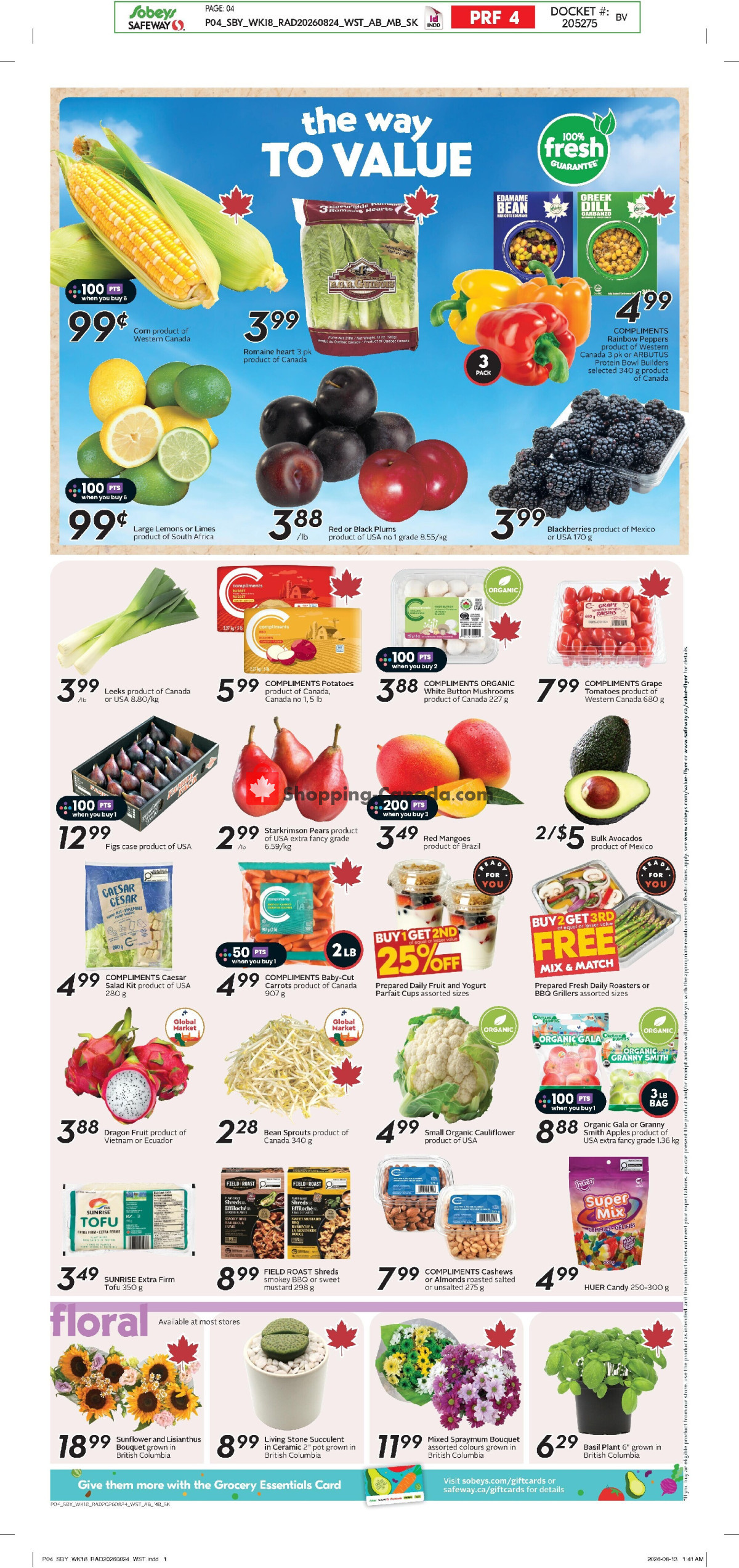 Sobeys flyer from Thursday August 27, 2026 to Wednesday September 2, 2026 - page 7