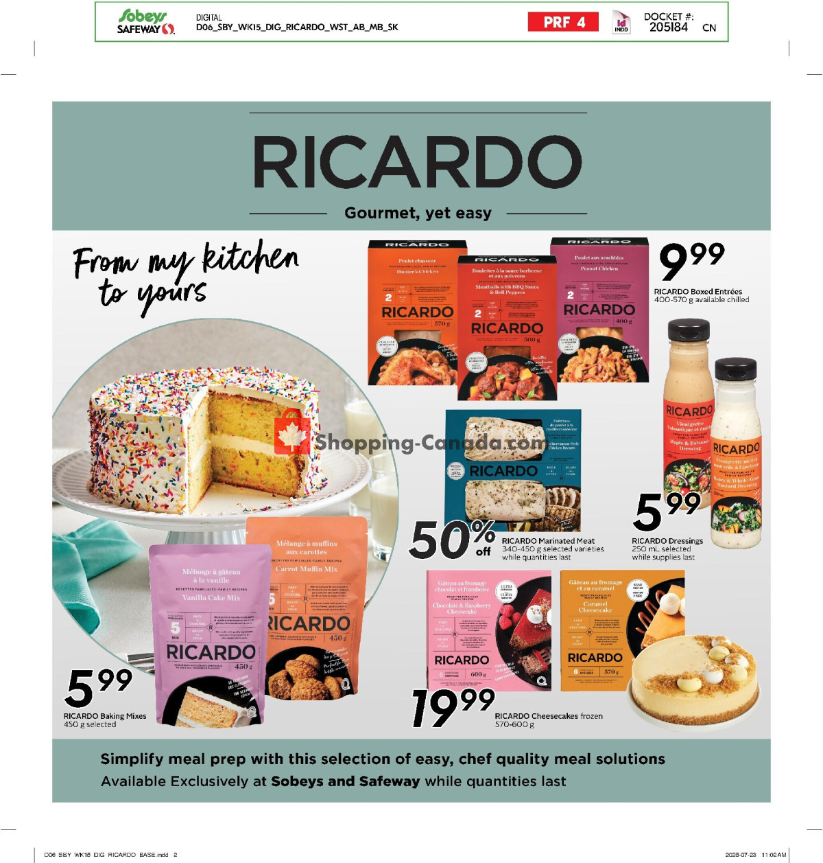 Sobeys flyer from Thursday August 6, 2026 to Wednesday August 12, 2026 - page 16