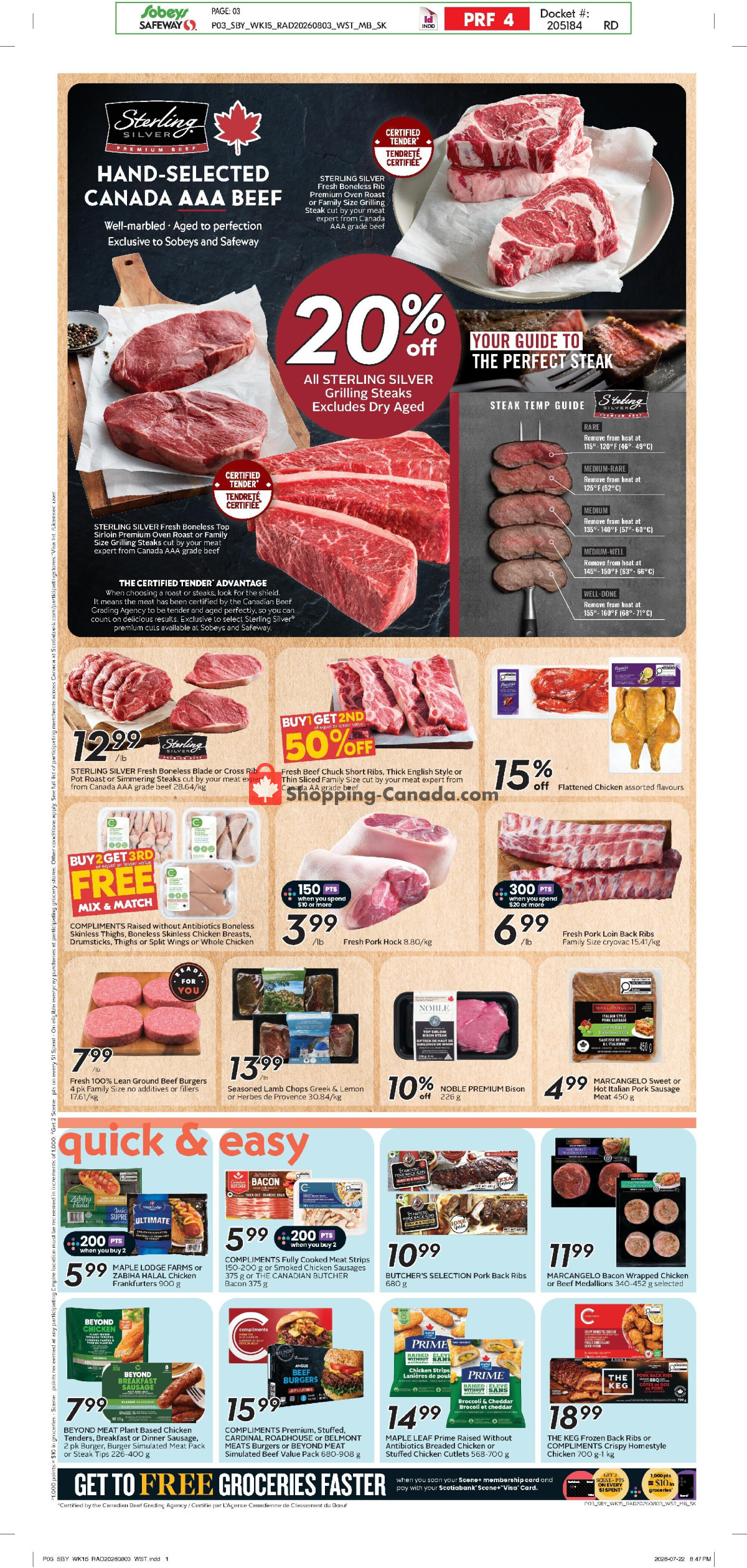 Sobeys flyer from Thursday August 6, 2026 to Wednesday August 12, 2026 - page 6