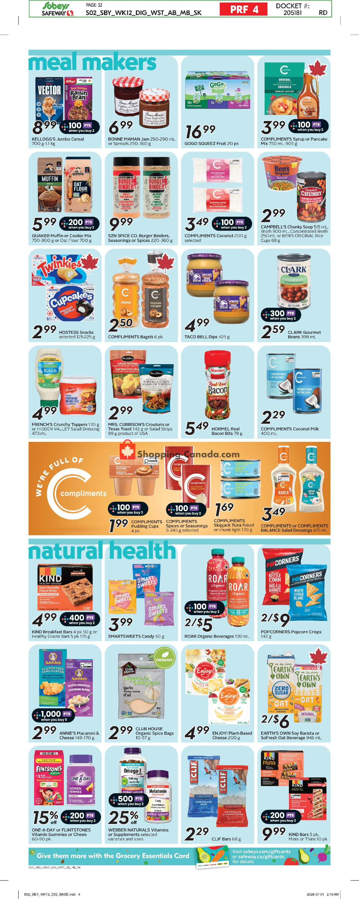 Sobeys flyer from Thursday July 16, 2026 to Wednesday July 22, 2026 - page 10