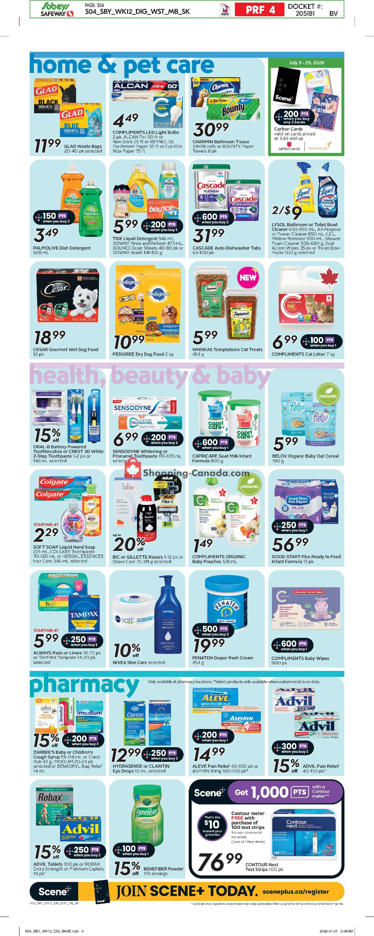 Sobeys flyer from Thursday July 16, 2026 to Wednesday July 22, 2026 - page 12