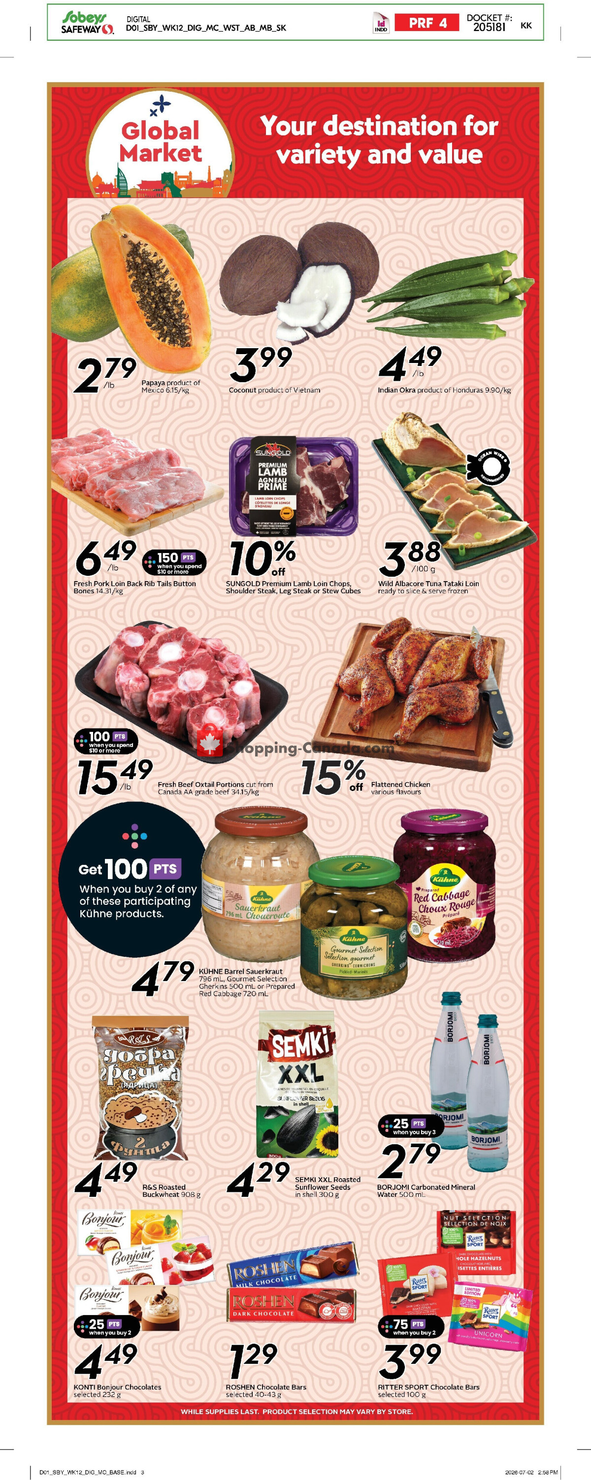 Sobeys flyer from Thursday July 16, 2026 to Wednesday July 22, 2026 - page 14