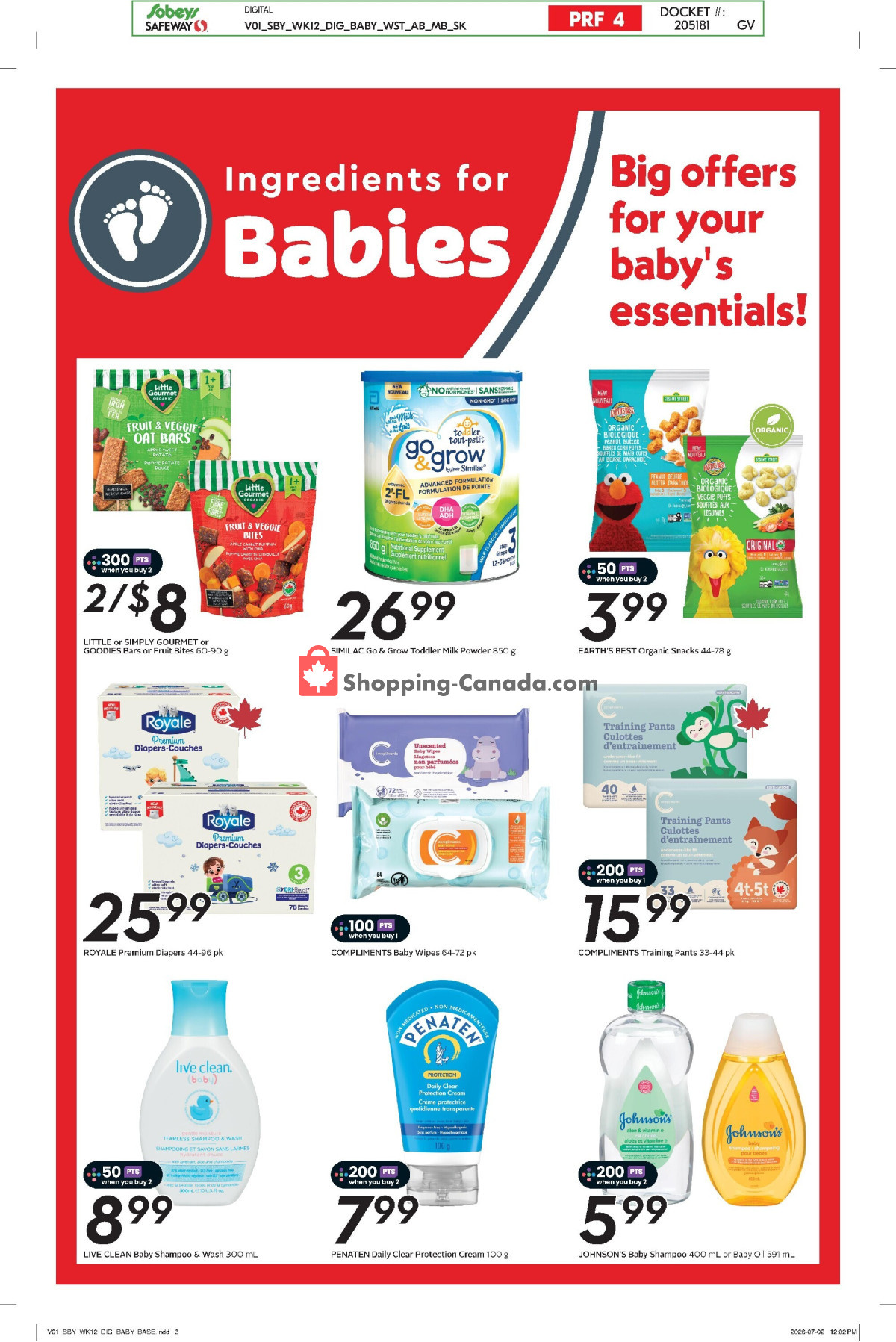 Sobeys flyer from Thursday July 16, 2026 to Wednesday July 22, 2026 - page 20