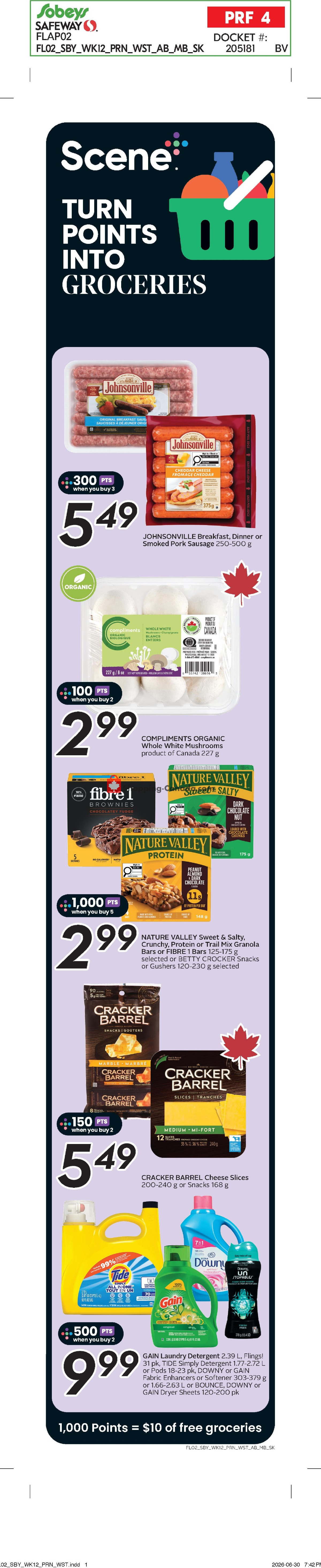Sobeys flyer from Thursday July 16, 2026 to Wednesday July 22, 2026 - page 3
