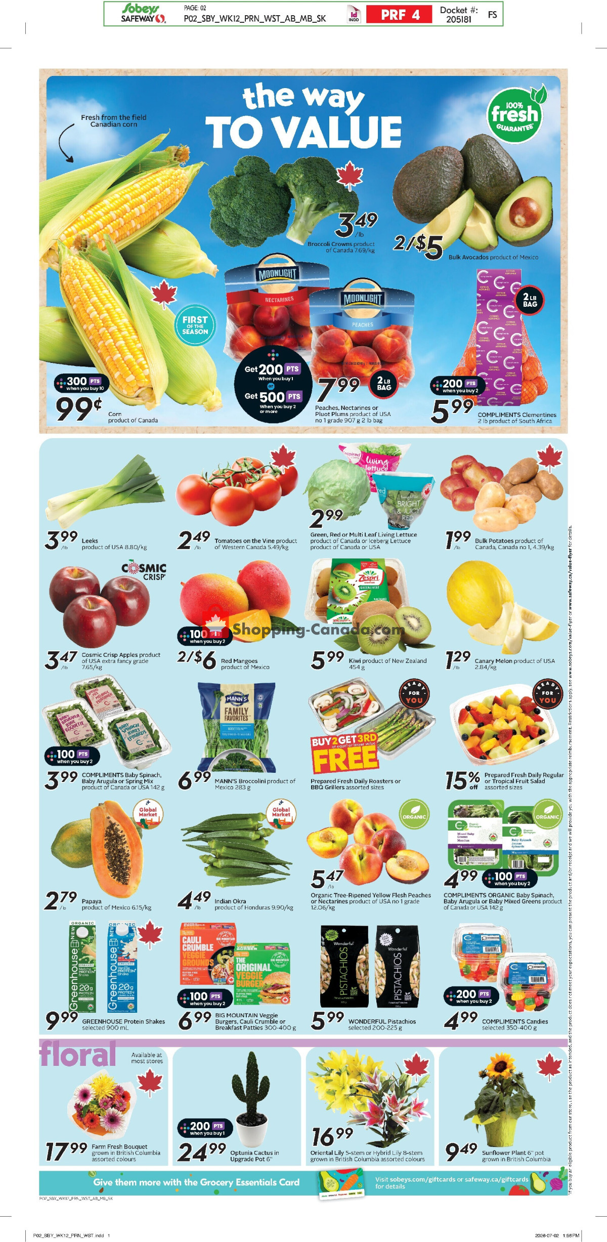 Sobeys flyer from Thursday July 16, 2026 to Wednesday July 22, 2026 - page 5
