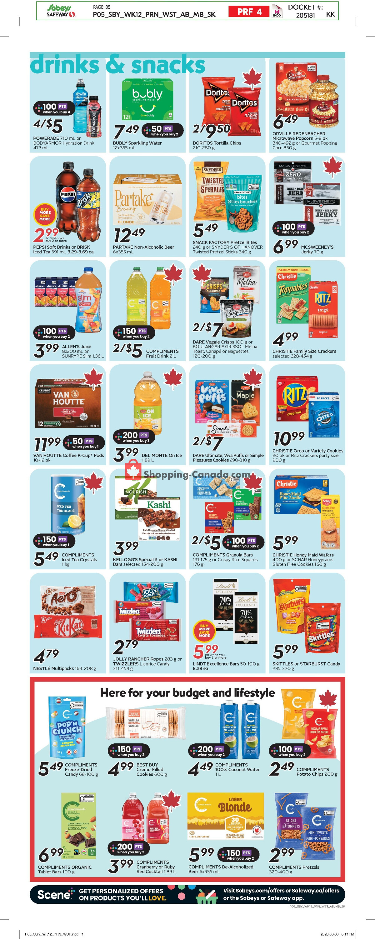 Sobeys flyer from Thursday July 16, 2026 to Wednesday July 22, 2026 - page 8