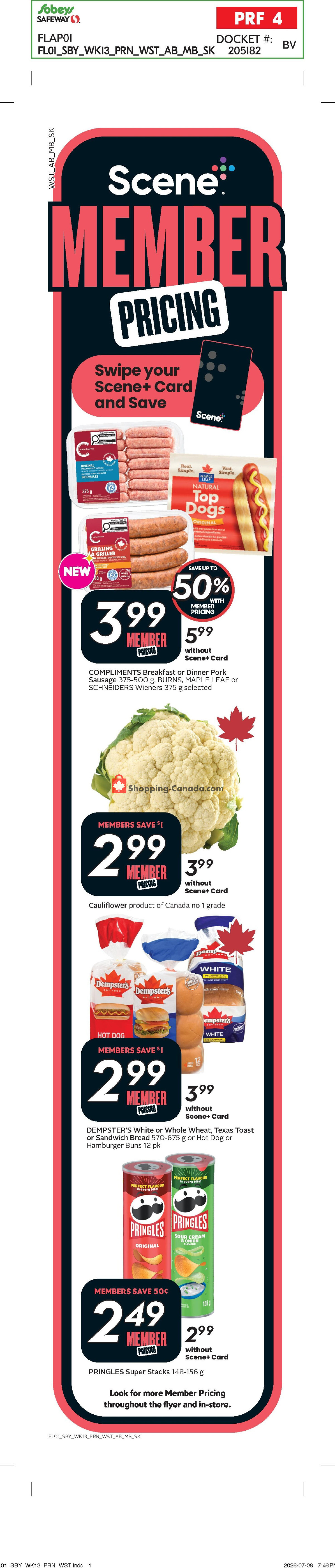 Sobeys flyer from Thursday July 23, 2026 to Wednesday July 29, 2026 - page 2