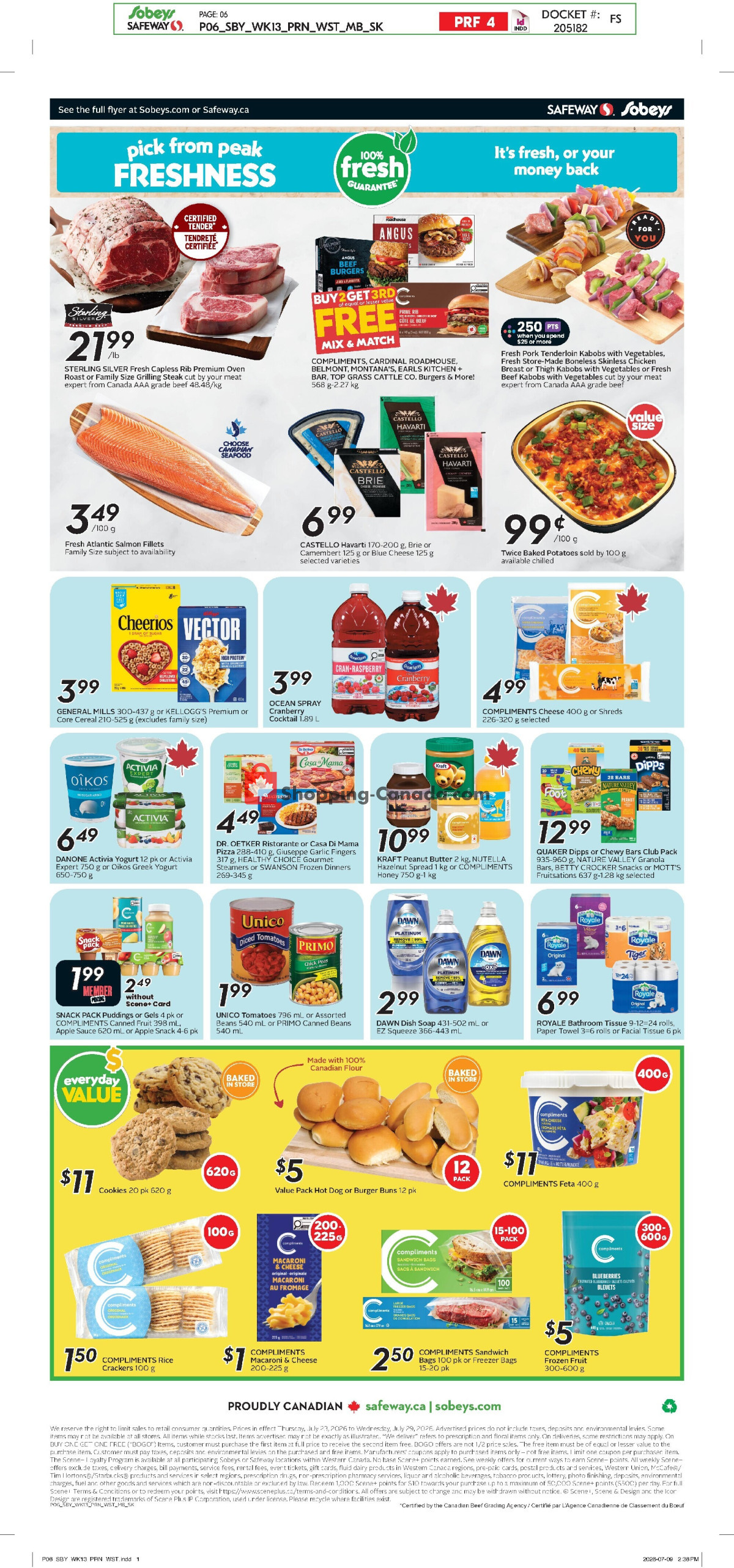 Sobeys flyer from Thursday July 23, 2026 to Wednesday July 29, 2026 - page 4