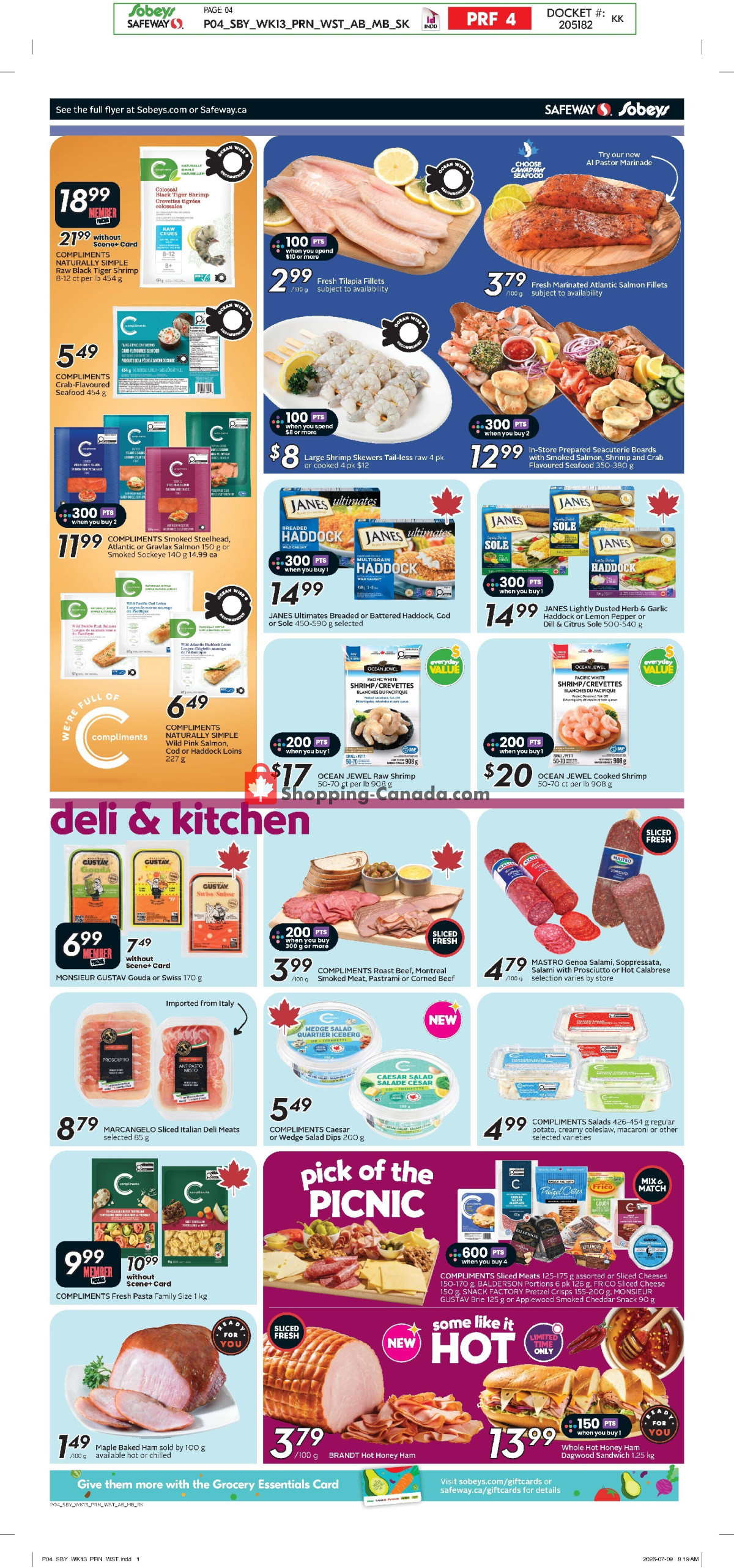 Sobeys flyer from Thursday July 23, 2026 to Wednesday July 29, 2026 - page 7