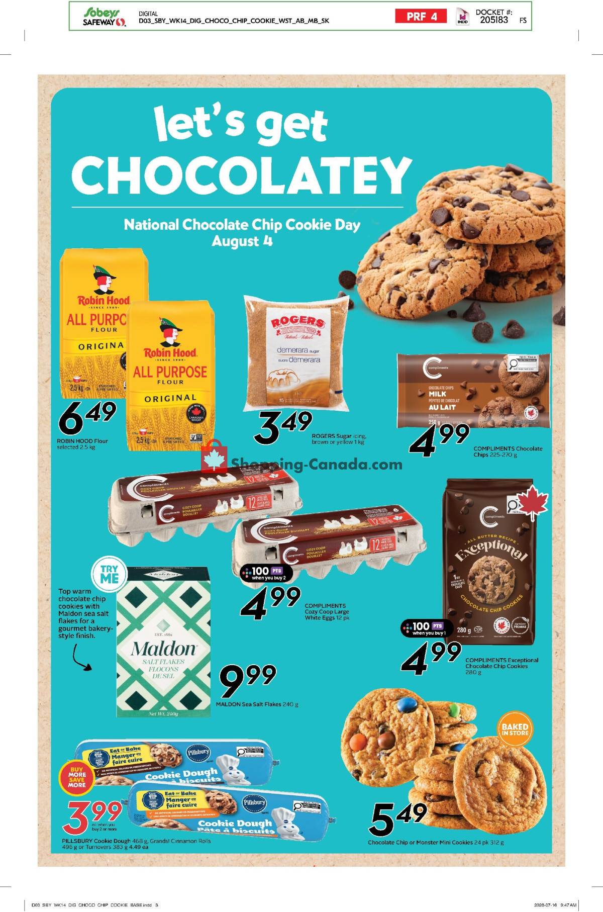 Sobeys flyer from Thursday July 30, 2026 to Wednesday August 5, 2026 - page 16
