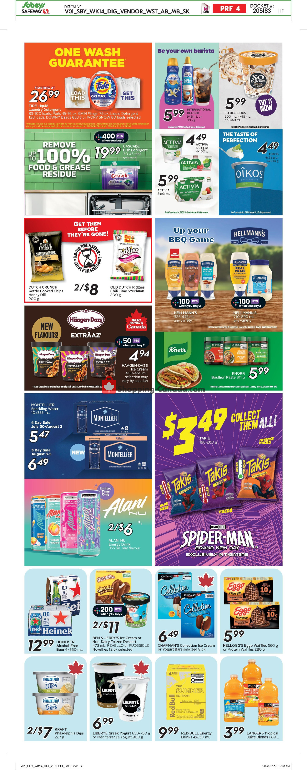 Sobeys flyer from Thursday July 30, 2026 to Wednesday August 5, 2026 - page 21