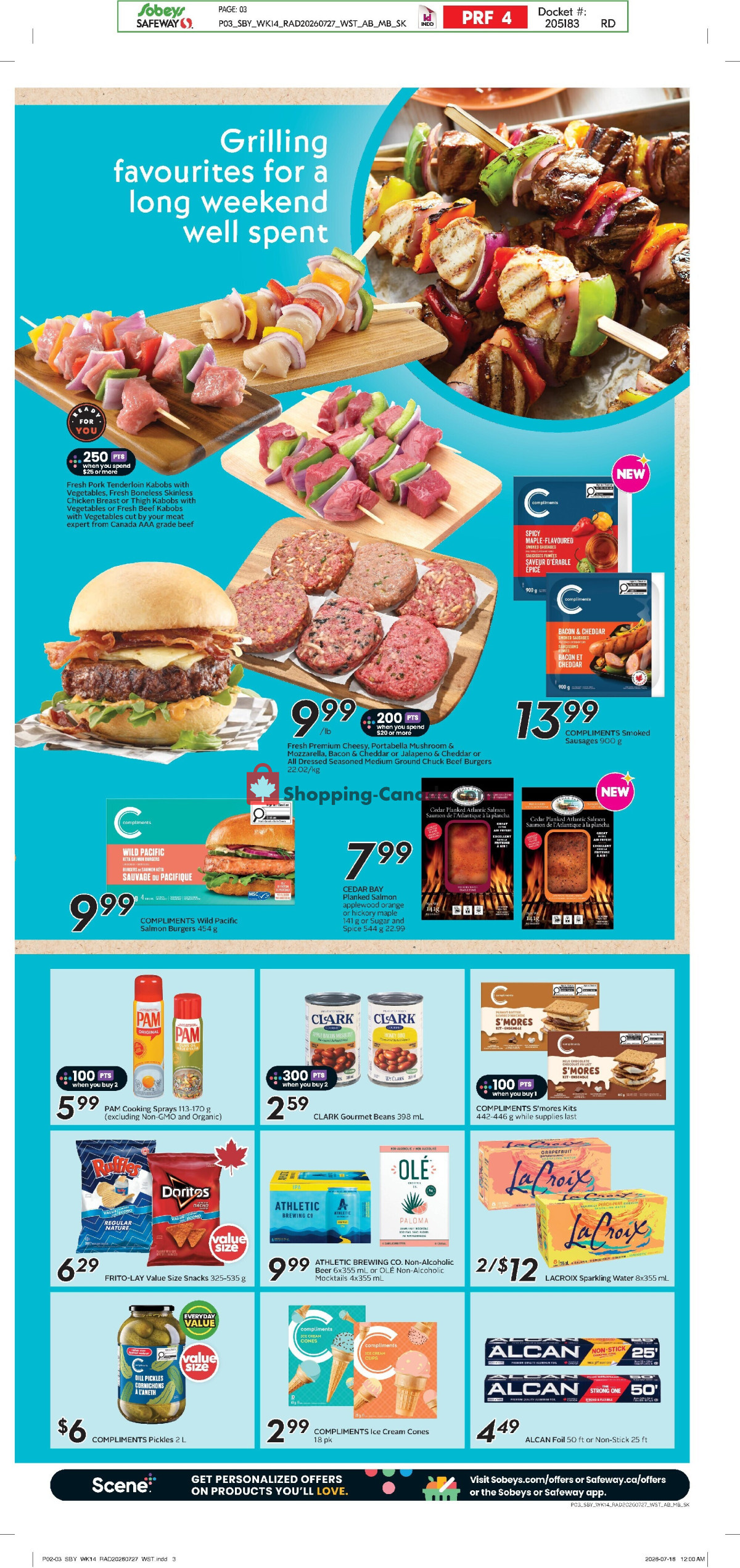 Sobeys flyer from Thursday July 30, 2026 to Wednesday August 5, 2026 - page 5