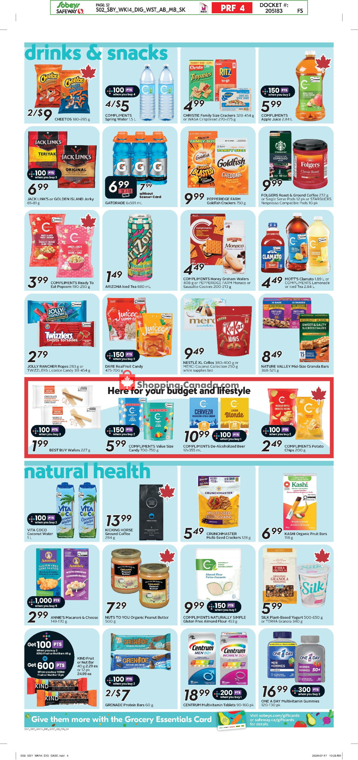 Sobeys flyer from Thursday July 30, 2026 to Wednesday August 5, 2026 - page 9