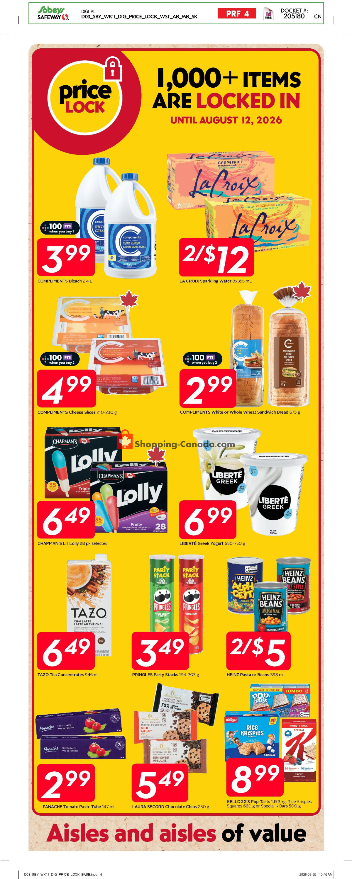 Sobeys flyer from Thursday July 9, 2026 to Wednesday July 15, 2026 - page 16