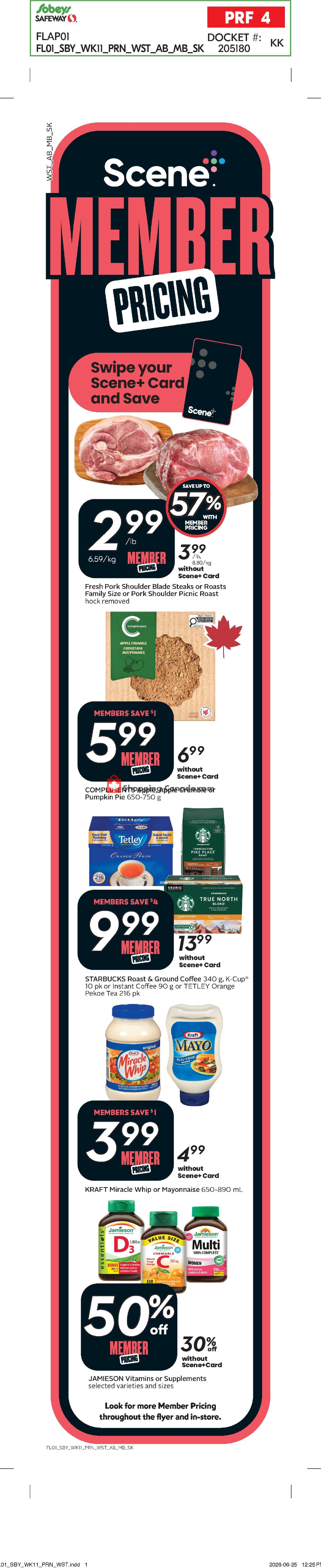 Sobeys flyer from Thursday July 9, 2026 to Wednesday July 15, 2026 - page 2