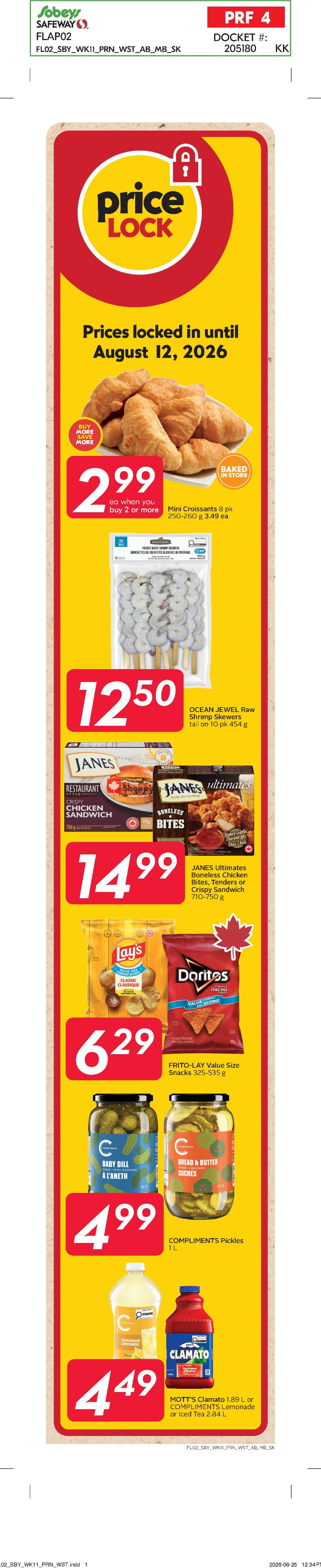 Sobeys flyer from Thursday July 9, 2026 to Wednesday July 15, 2026 - page 3