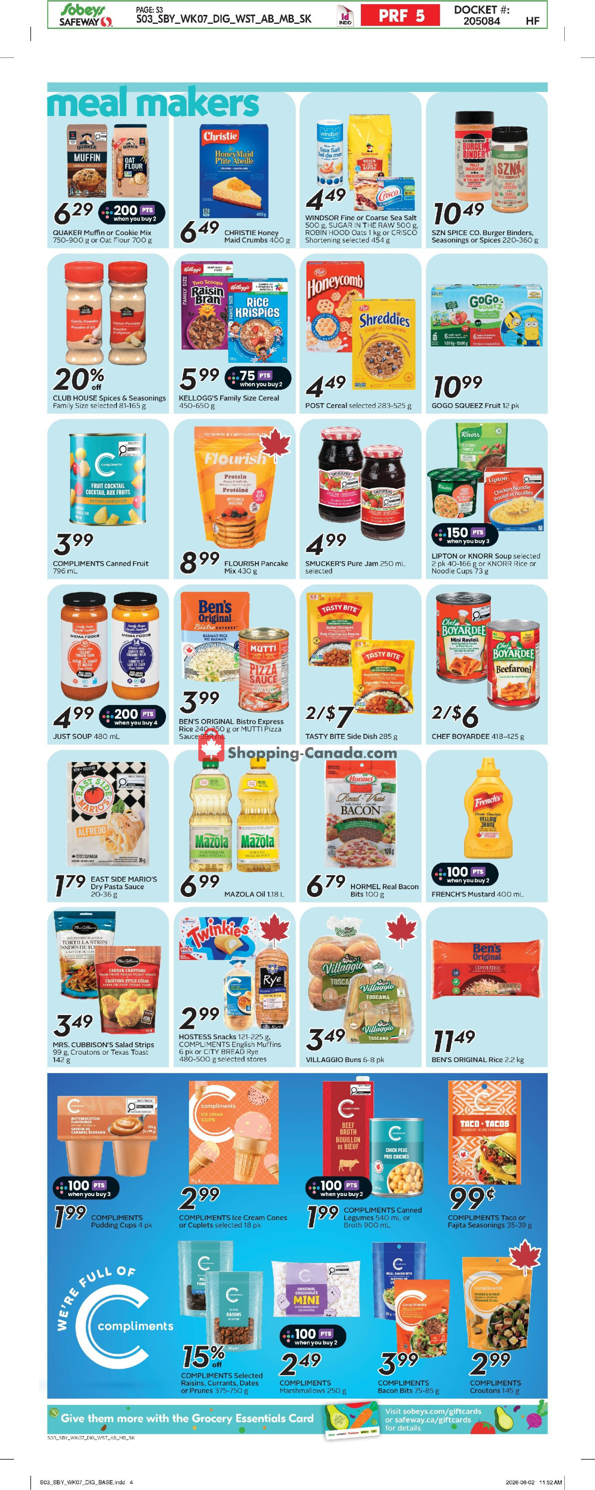 Sobeys flyer from Thursday June 11, 2026 to Wednesday June 17, 2026 - page 11
