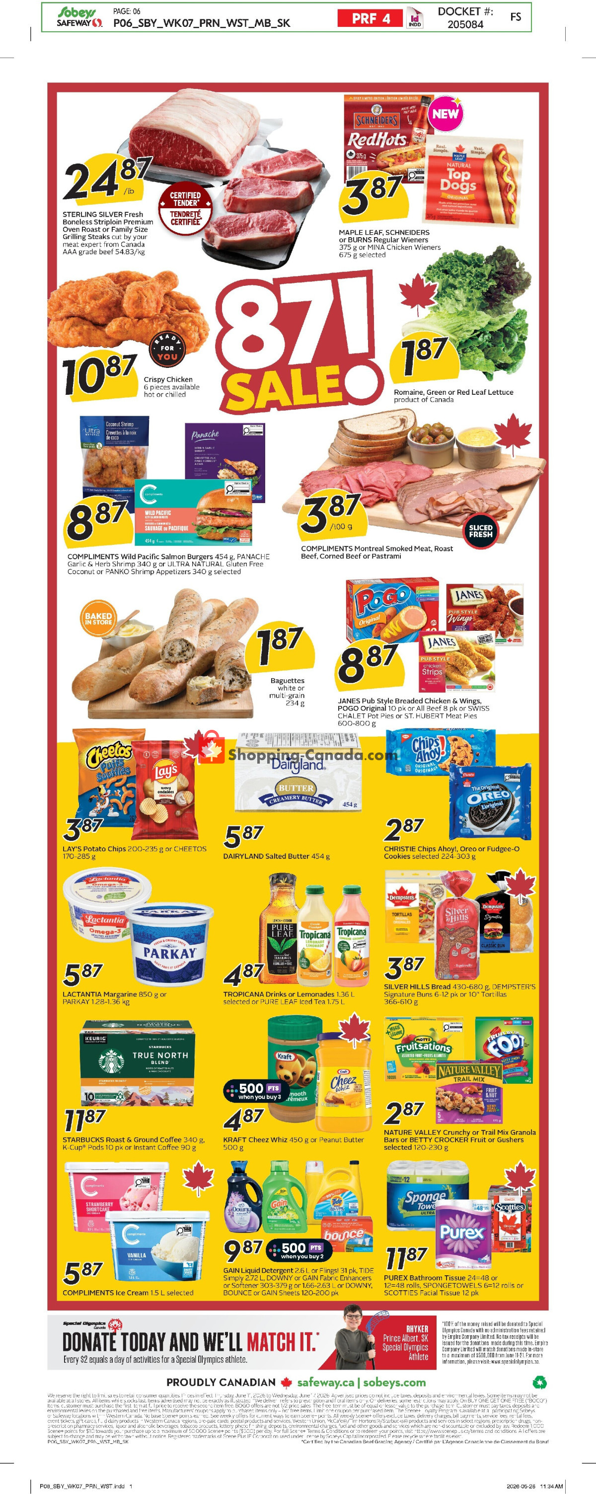 Sobeys flyer from Thursday June 11, 2026 to Wednesday June 17, 2026 - page 4