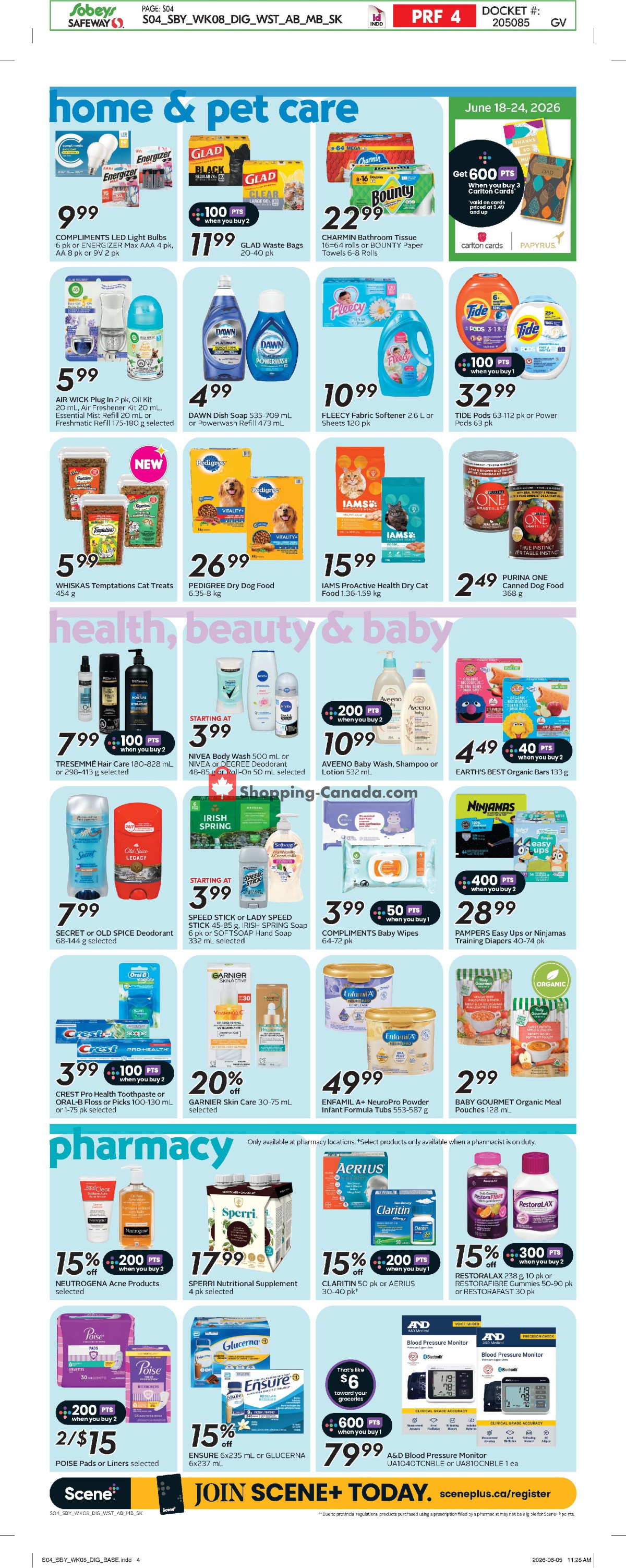 Sobeys flyer from Thursday June 18, 2026 to Wednesday June 24, 2026 - page 12