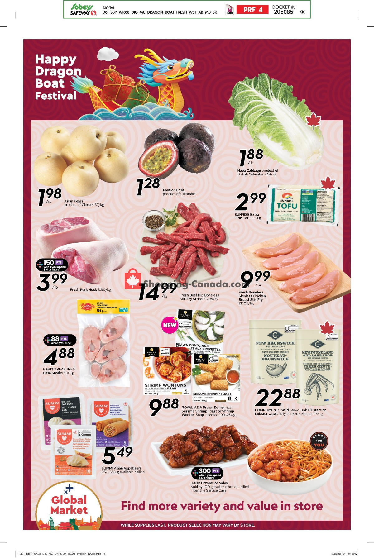 Sobeys flyer from Thursday June 18, 2026 to Wednesday June 24, 2026 - page 14