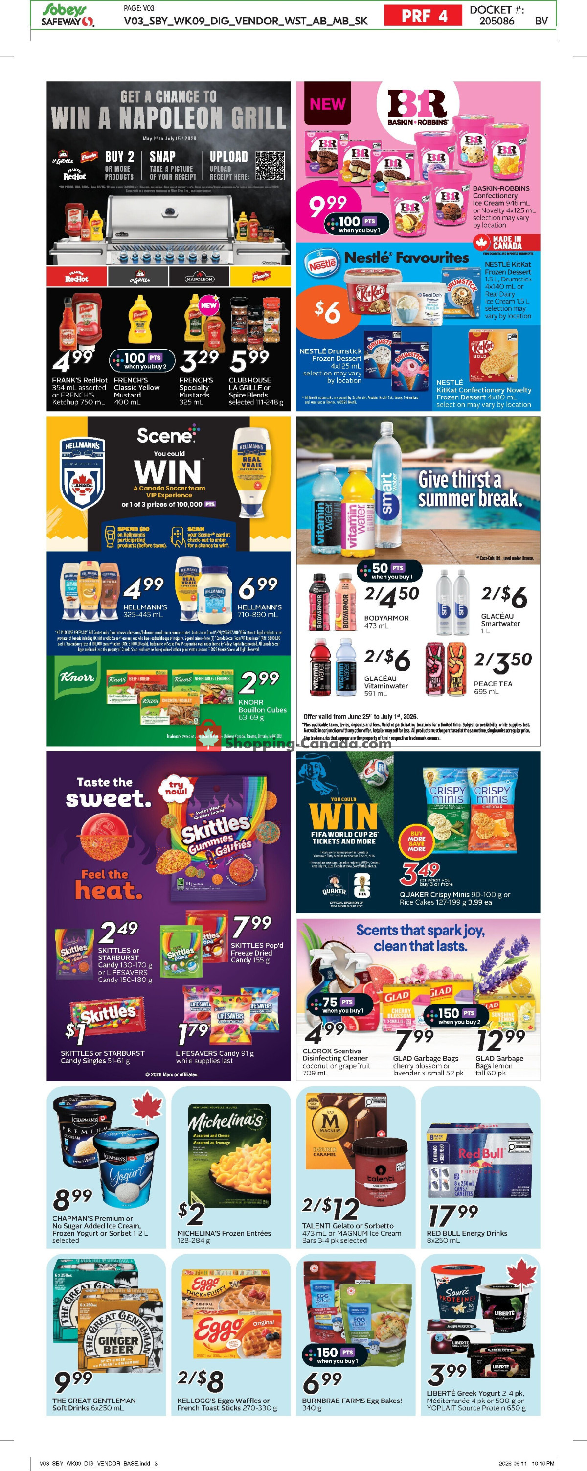 Sobeys flyer from Thursday June 25, 2026 to Wednesday July 1, 2026 - page 22