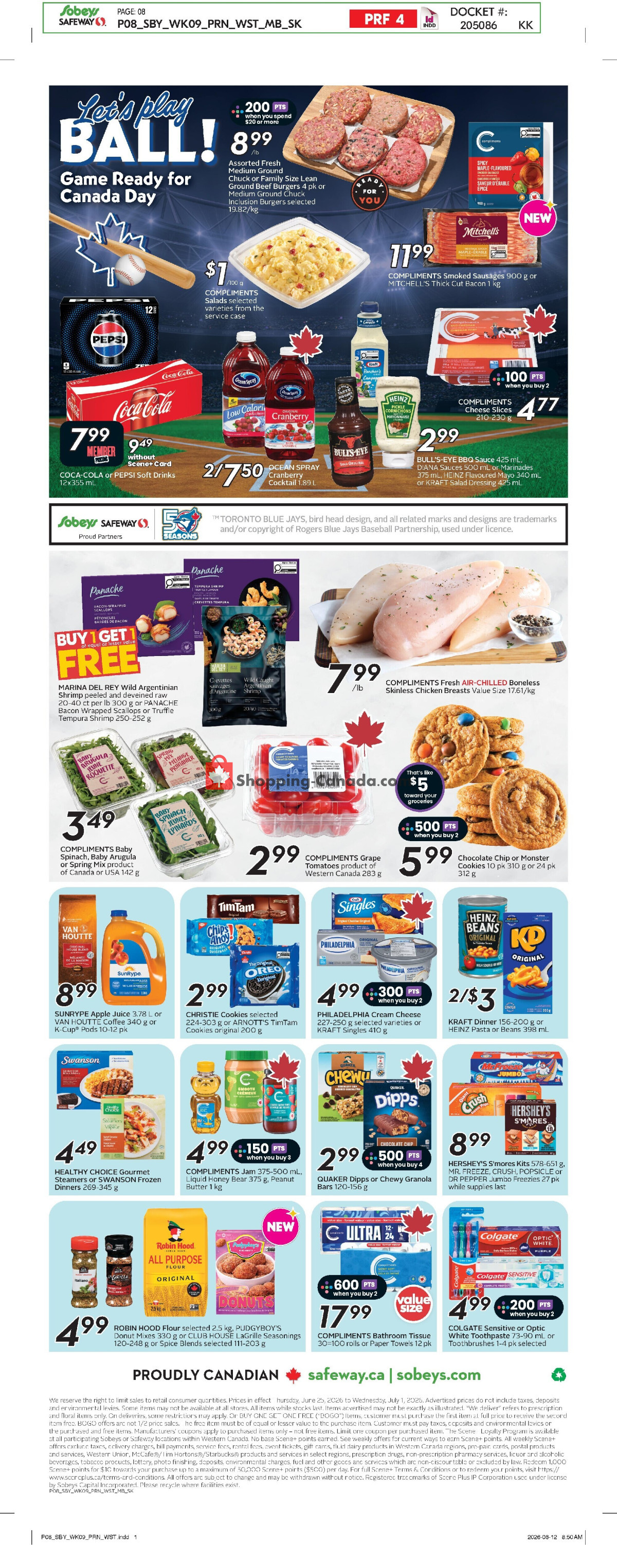 Sobeys flyer from Thursday June 25, 2026 to Wednesday July 1, 2026 - page 4