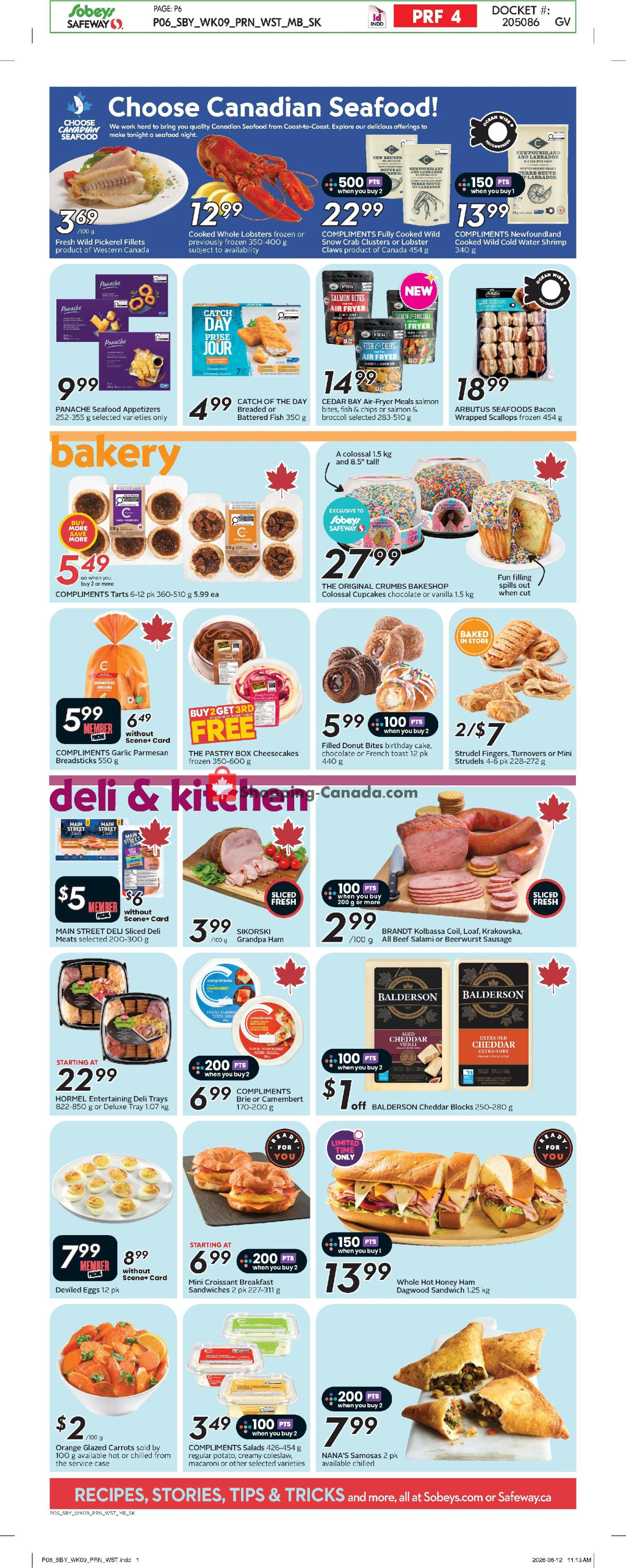 Sobeys flyer from Thursday June 25, 2026 to Wednesday July 1, 2026 - page 9