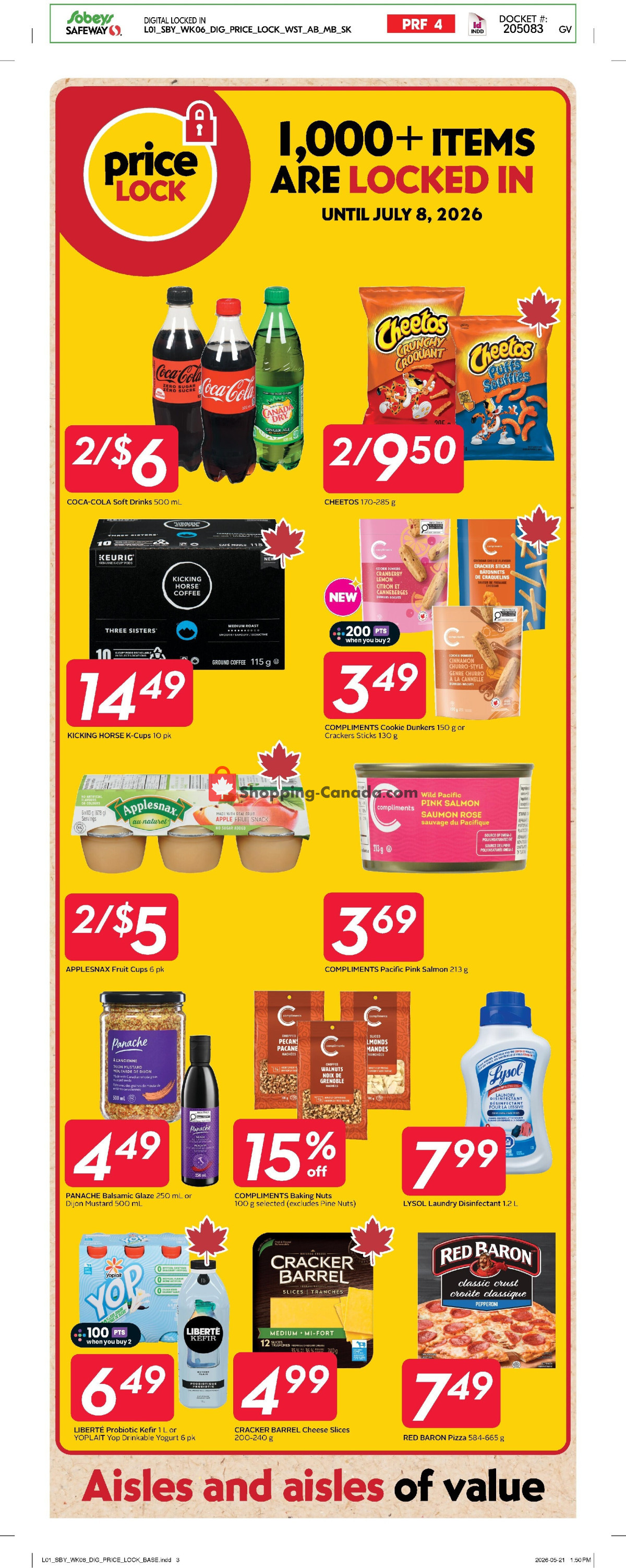 Sobeys flyer from Thursday June 4, 2026 to Wednesday June 10, 2026 - page 22