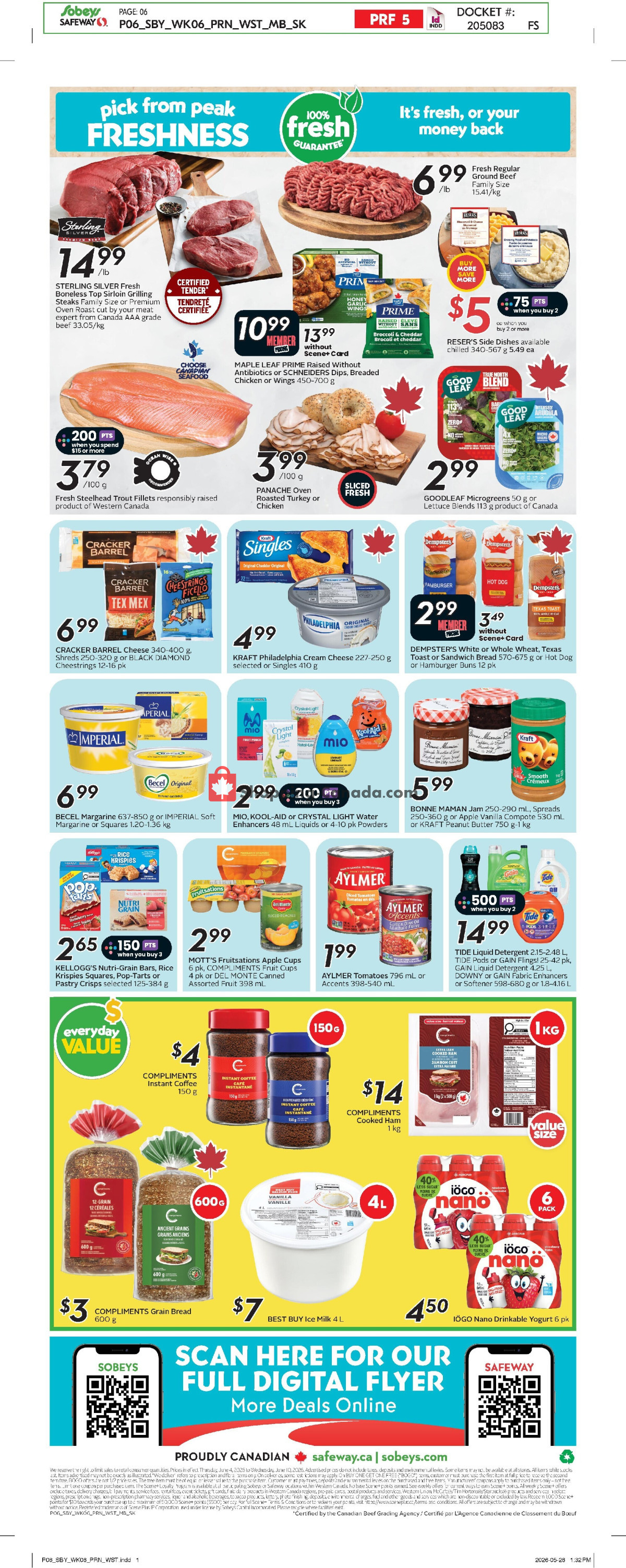 Sobeys flyer from Thursday June 4, 2026 to Wednesday June 10, 2026 - page 4