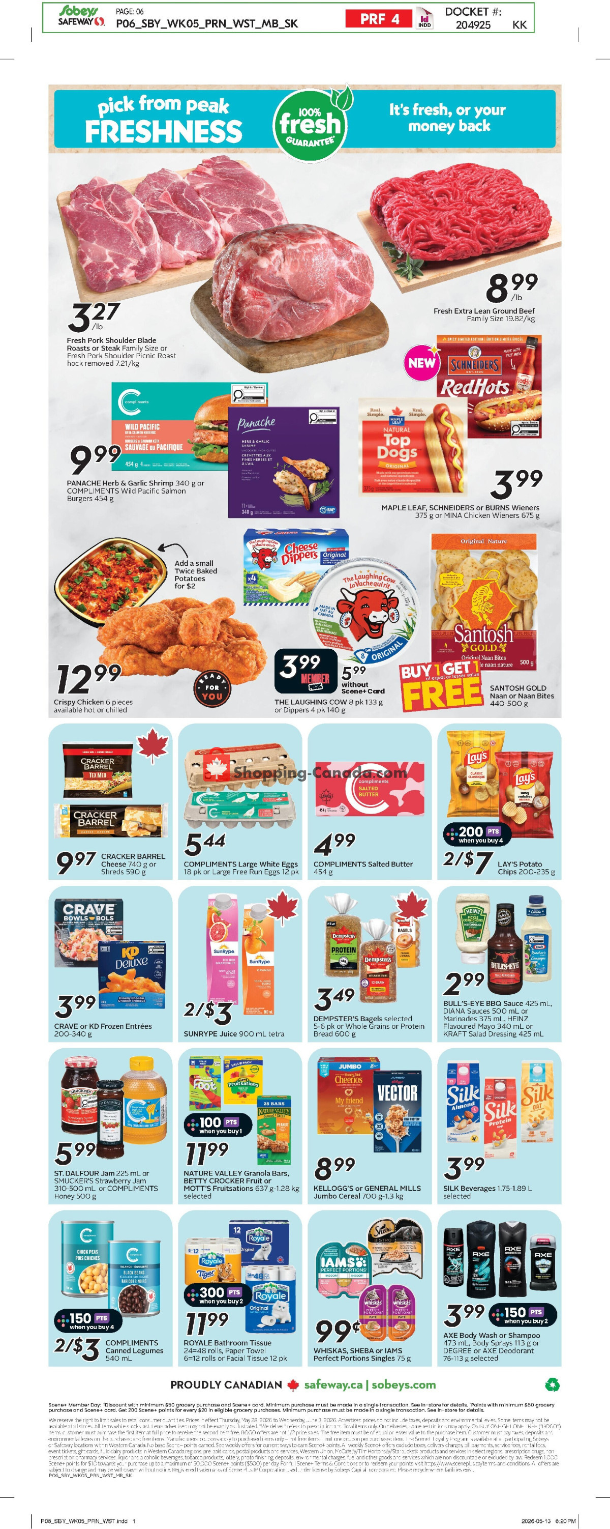 Sobeys flyer from Thursday May 28, 2026 to Wednesday June 3, 2026 - page 4