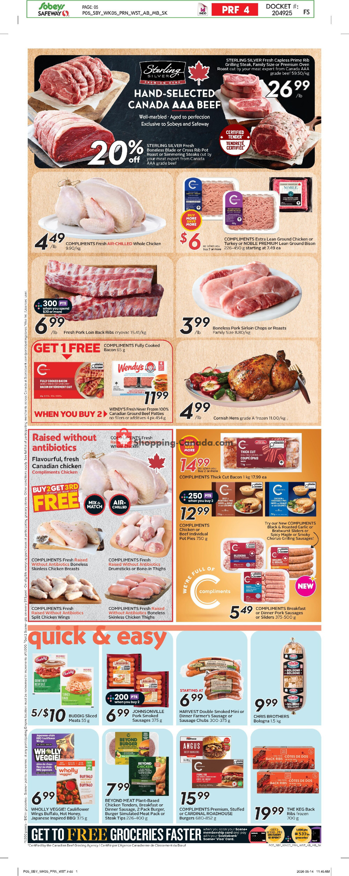 Sobeys flyer from Thursday May 28, 2026 to Wednesday June 3, 2026 - page 8
