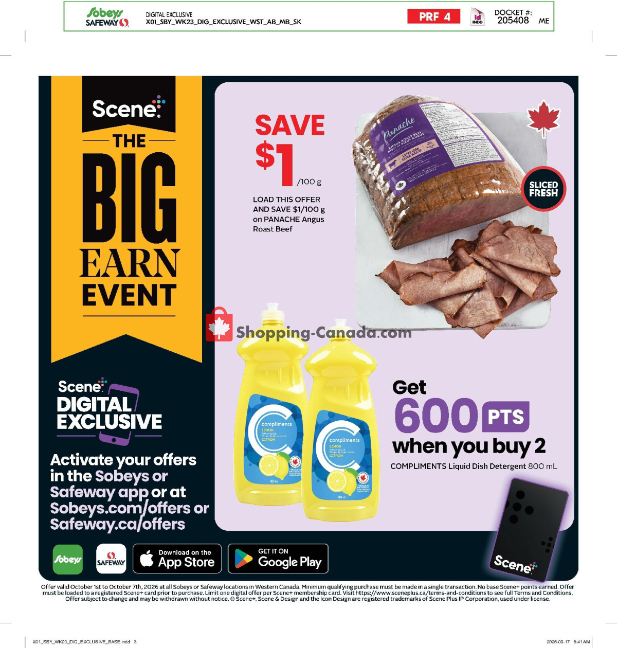 Sobeys flyer from Thursday October 1, 2026 to Wednesday October 7, 2026 - page 13